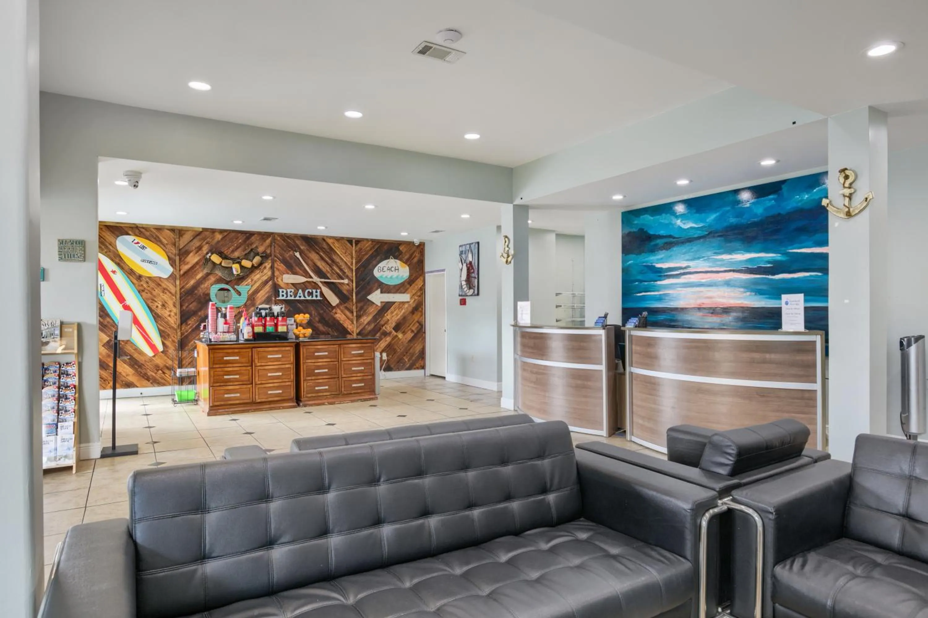 Lobby or reception in Beachside Resort Hotel