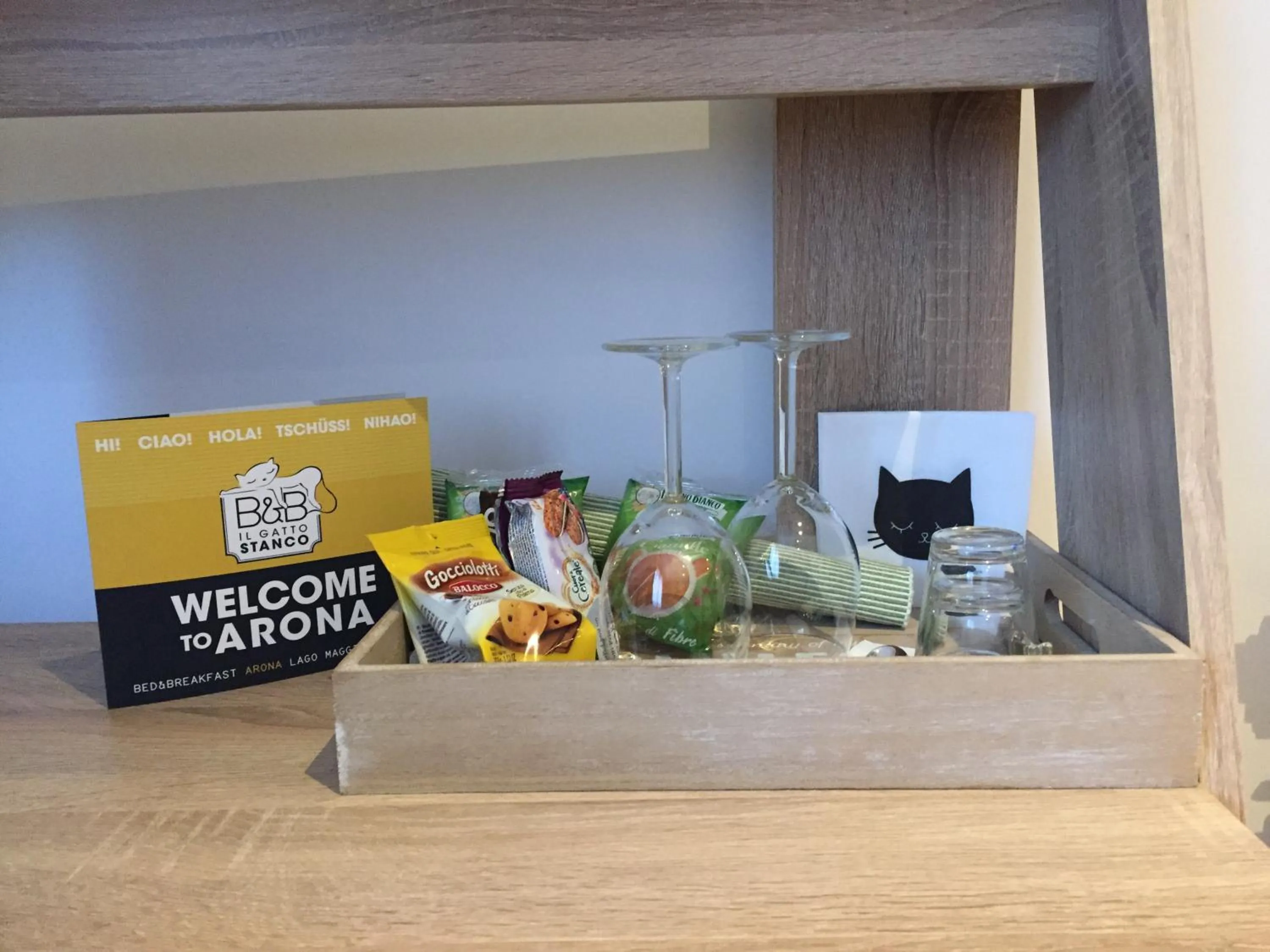 Coffee/tea facilities in Il Gatto Stanco B&B