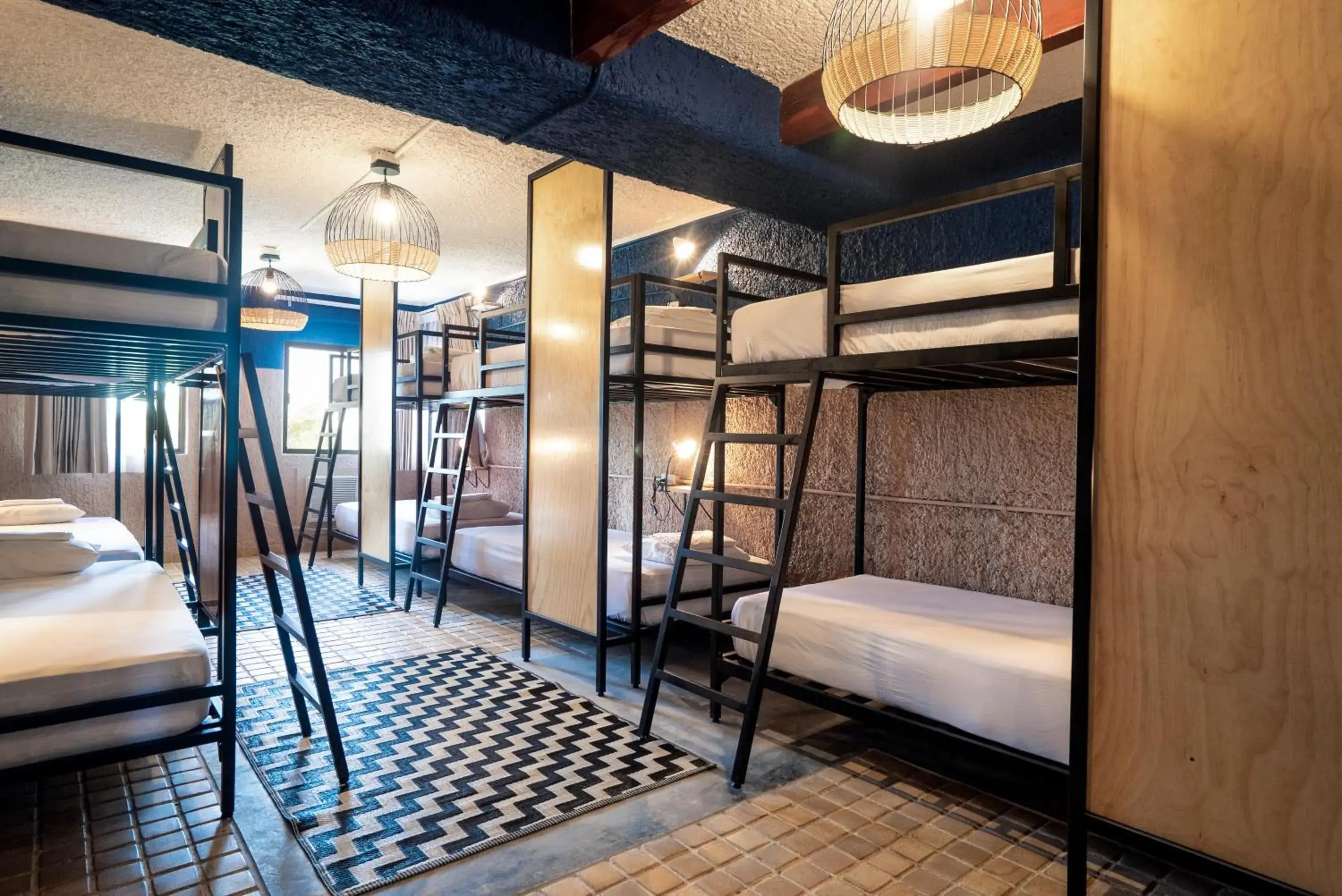 Bunk Bed in Mixed Dormitory Room in Selina Cancun Laguna Hotel Zone Bunk Bed in Mixed Dormitory Room in Selina Cancun Laguna Hotel Zone