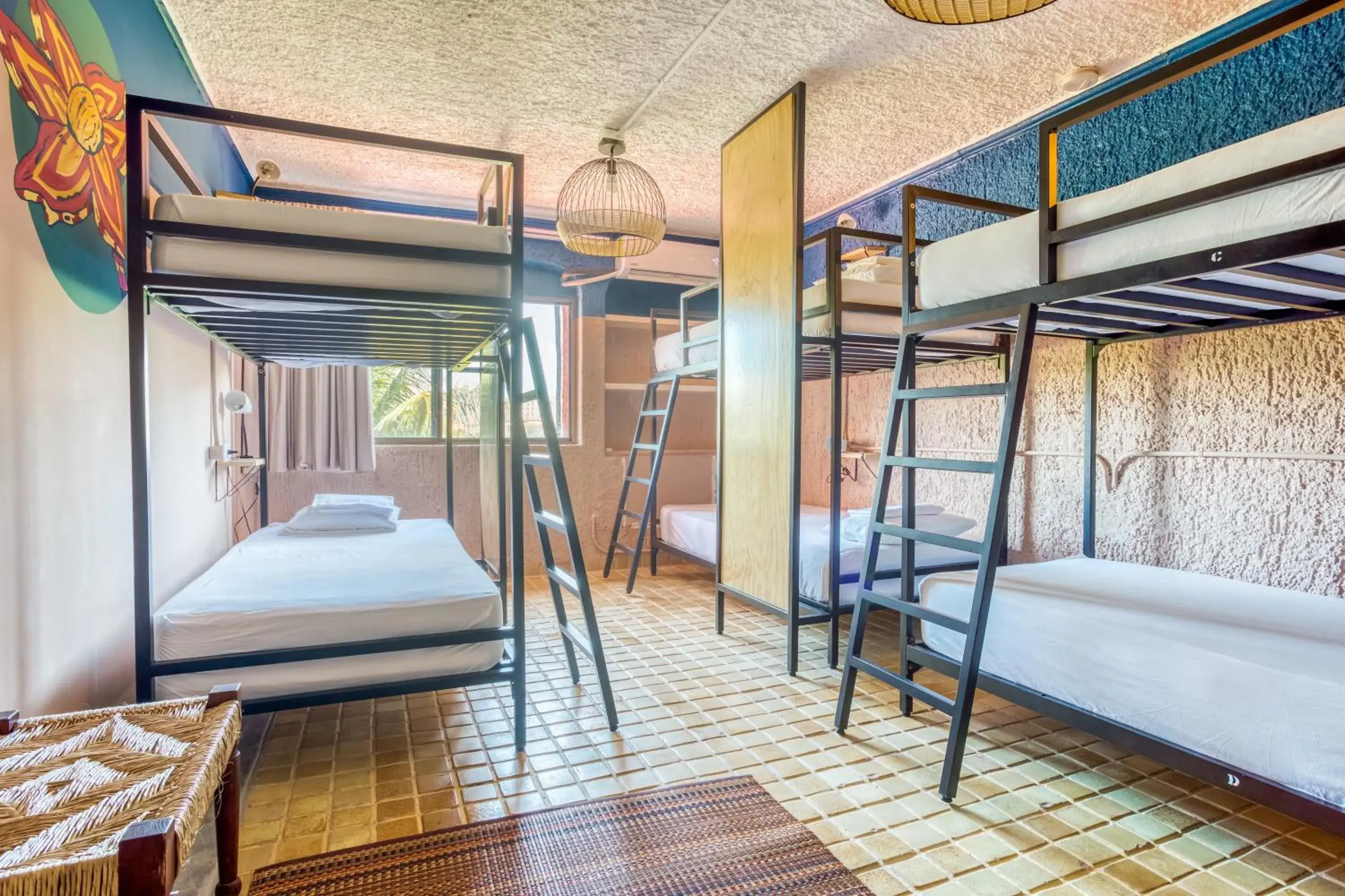 4 Bed Mixed Community Dorm in Selina Cancun Laguna Hotel Zone 4 Bed Mixed Community Dorm in Selina Cancun Laguna Hotel Zone