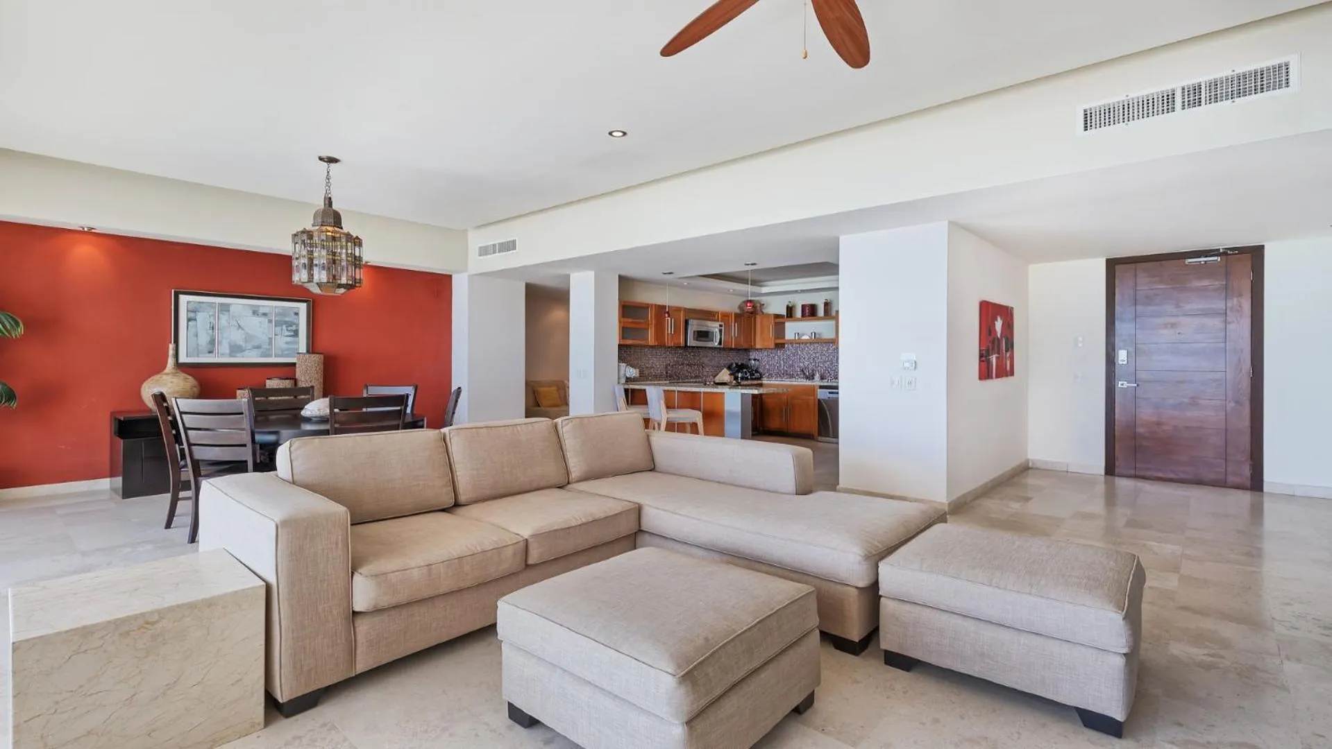 Living room in Encanto Living Two Bedroom Unit by Kivoya