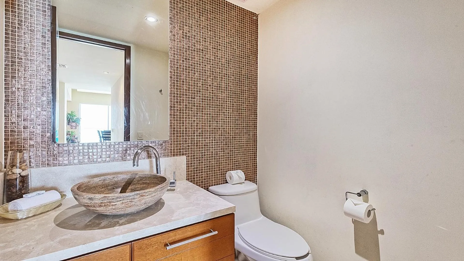 Bathroom in Encanto Living Two Bedroom Unit by Kivoya