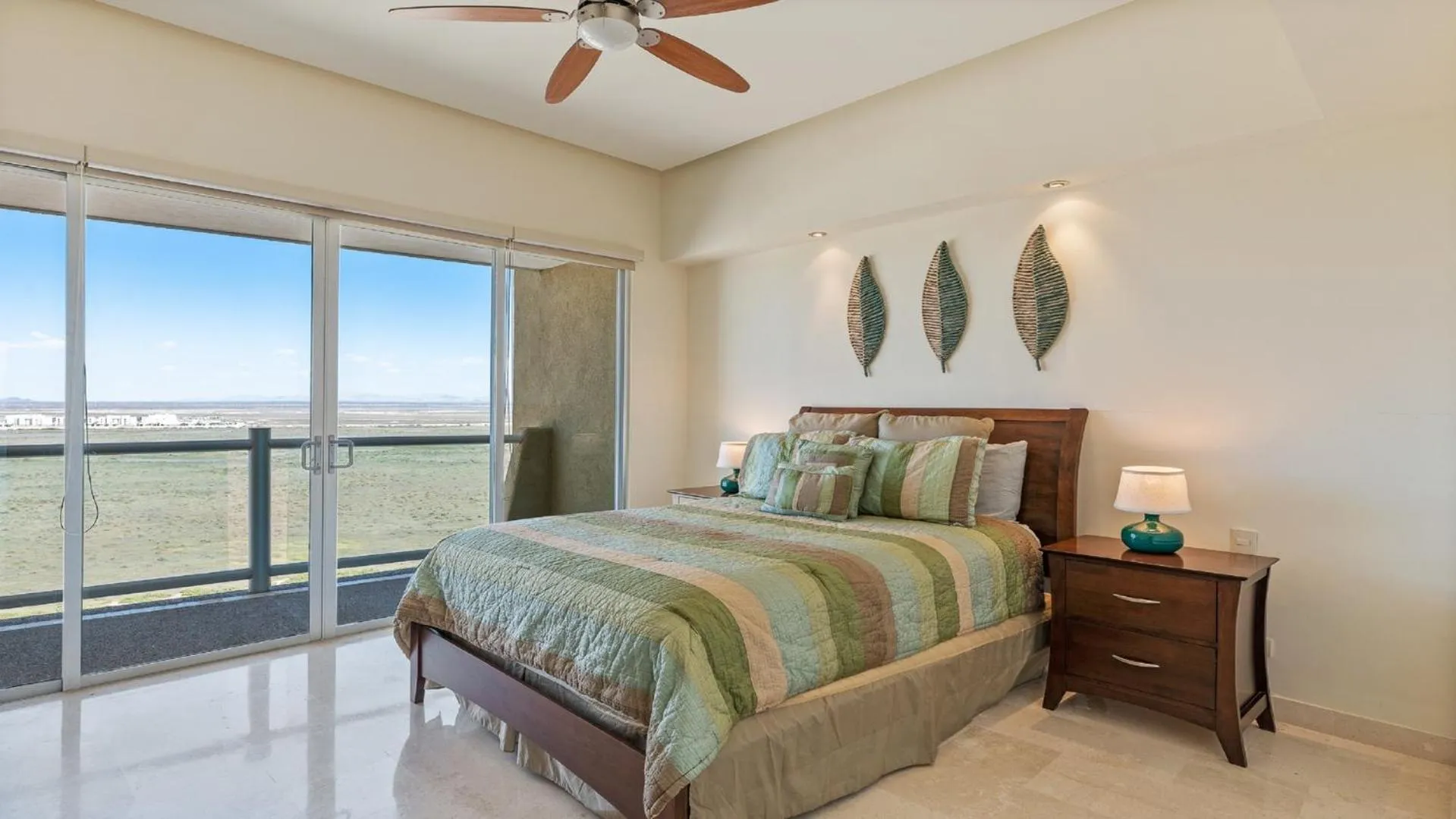 Bedroom, Bed in Encanto Living Two Bedroom Unit by Kivoya