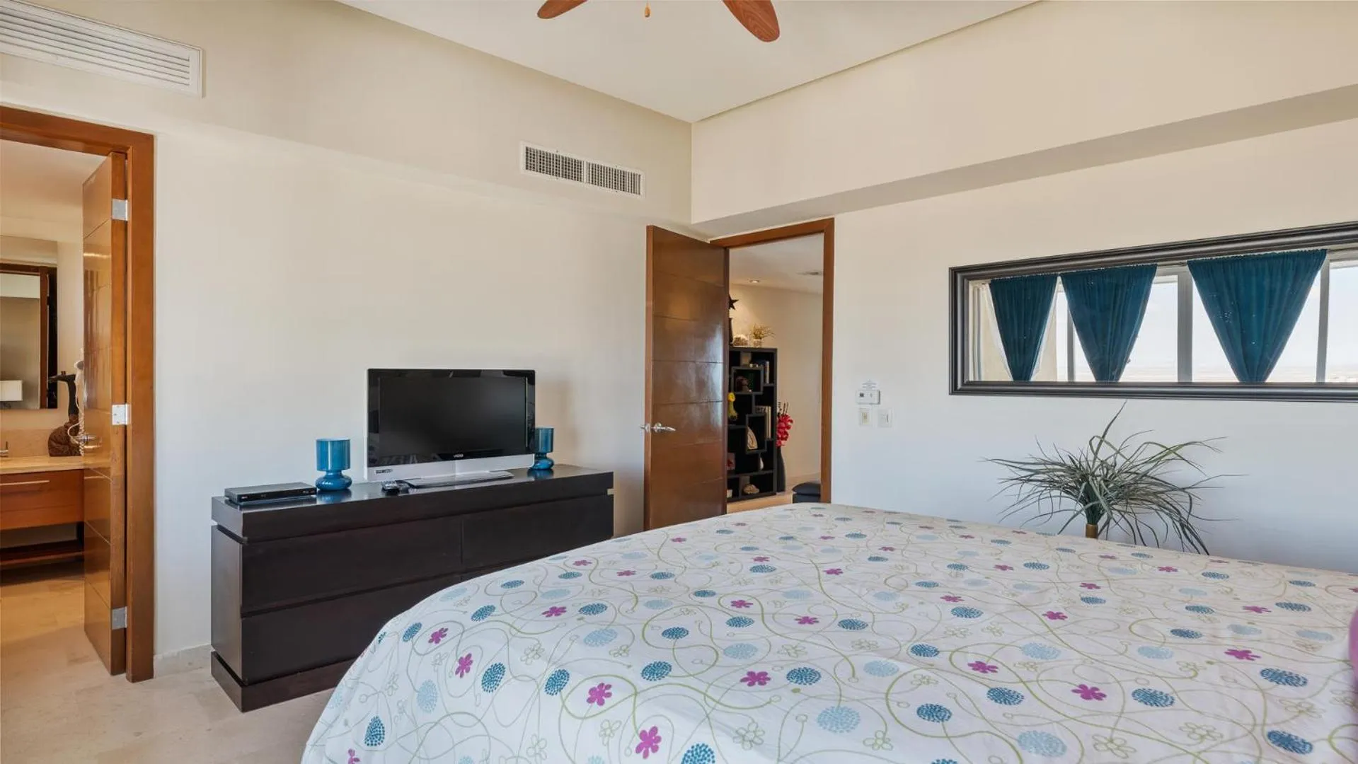 Bedroom, Bed in Encanto Living Two Bedroom Unit by Kivoya