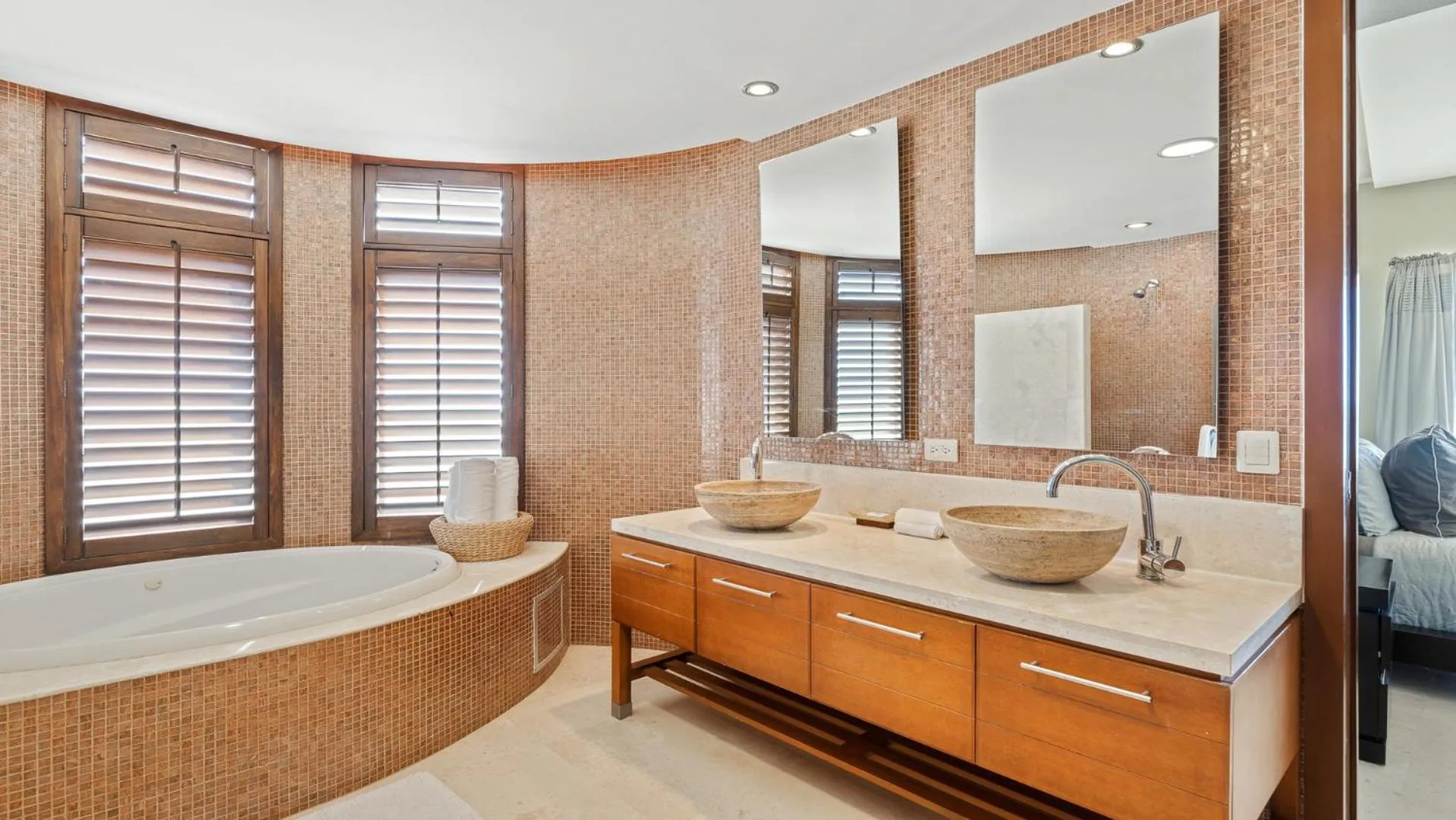 Bathroom in Encanto Living Two Bedroom Unit by Kivoya