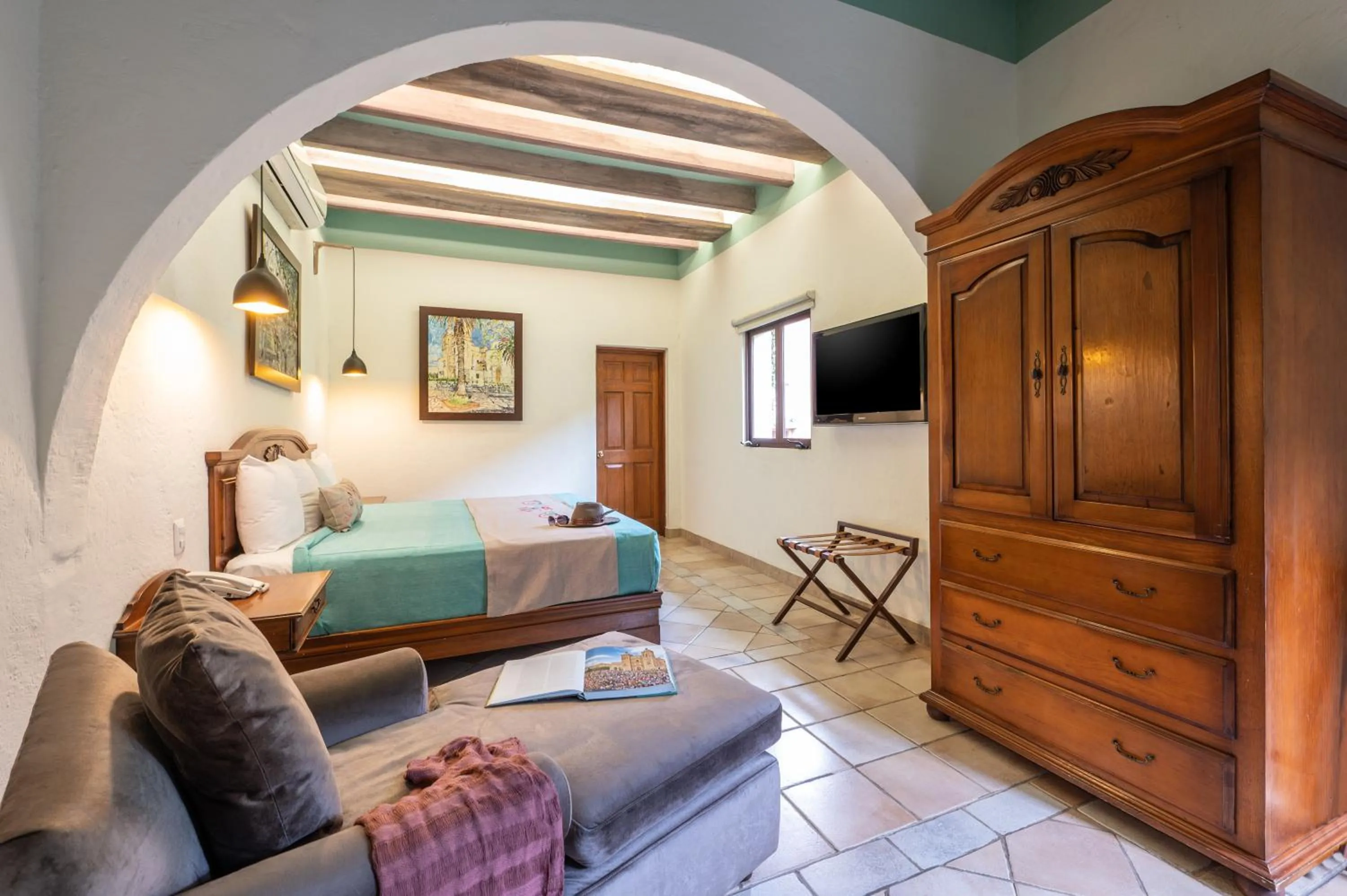 TV and multimedia, Bed in Casa De Sierra Azul