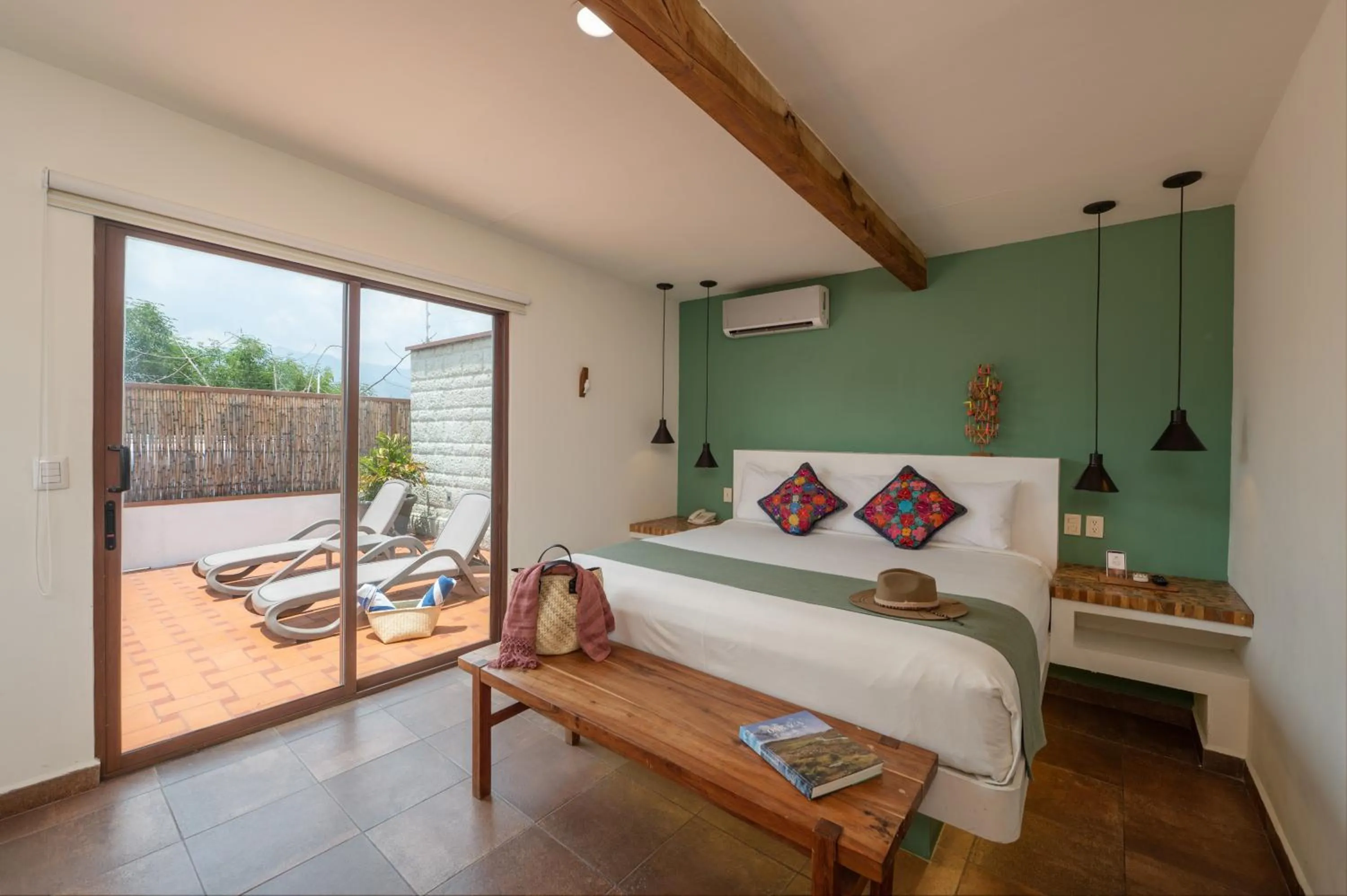 Bed in Casa De Sierra Azul