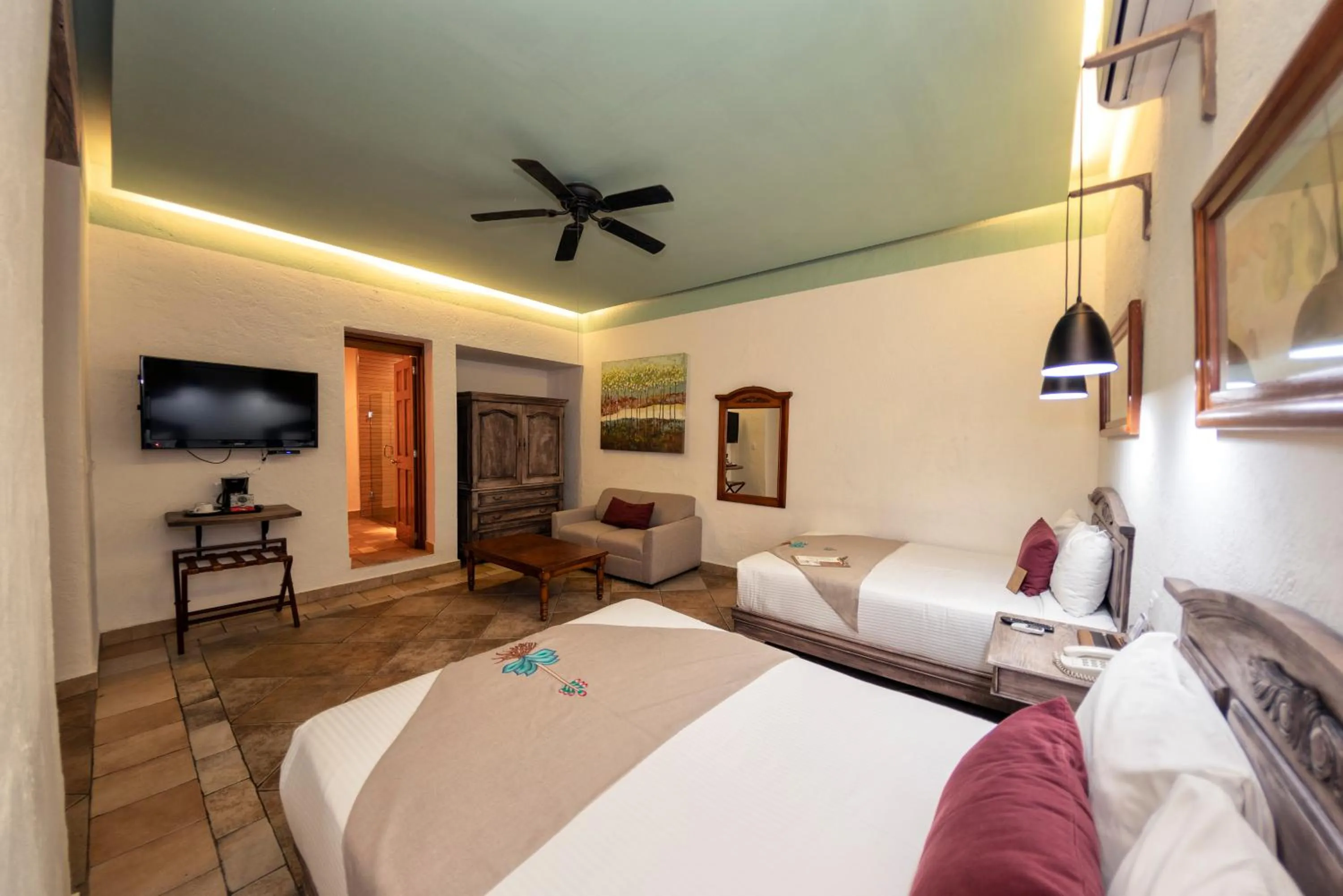 TV and multimedia, Bed in Casa De Sierra Azul