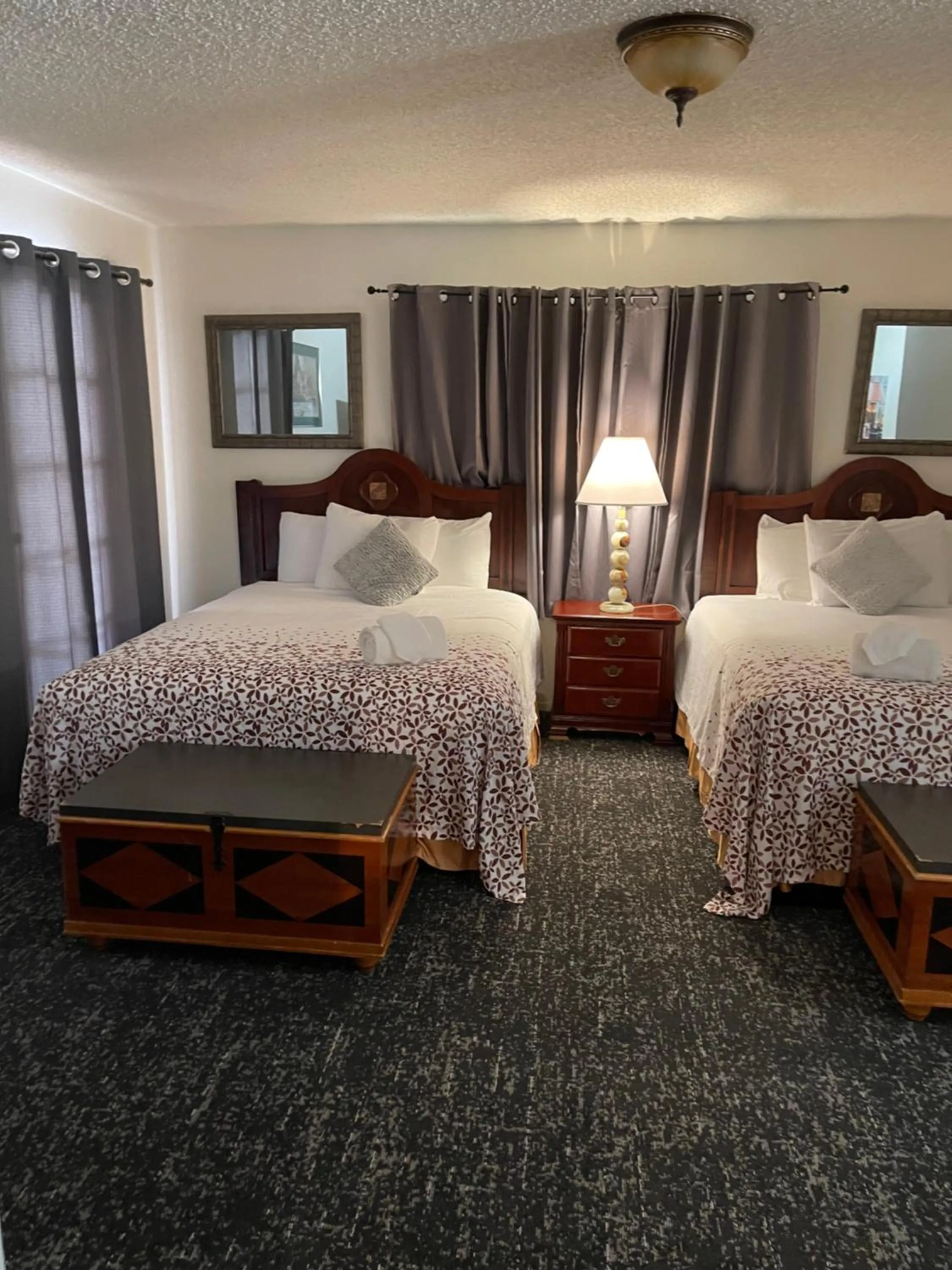 Bed in Miracle Springs Resort and Spa