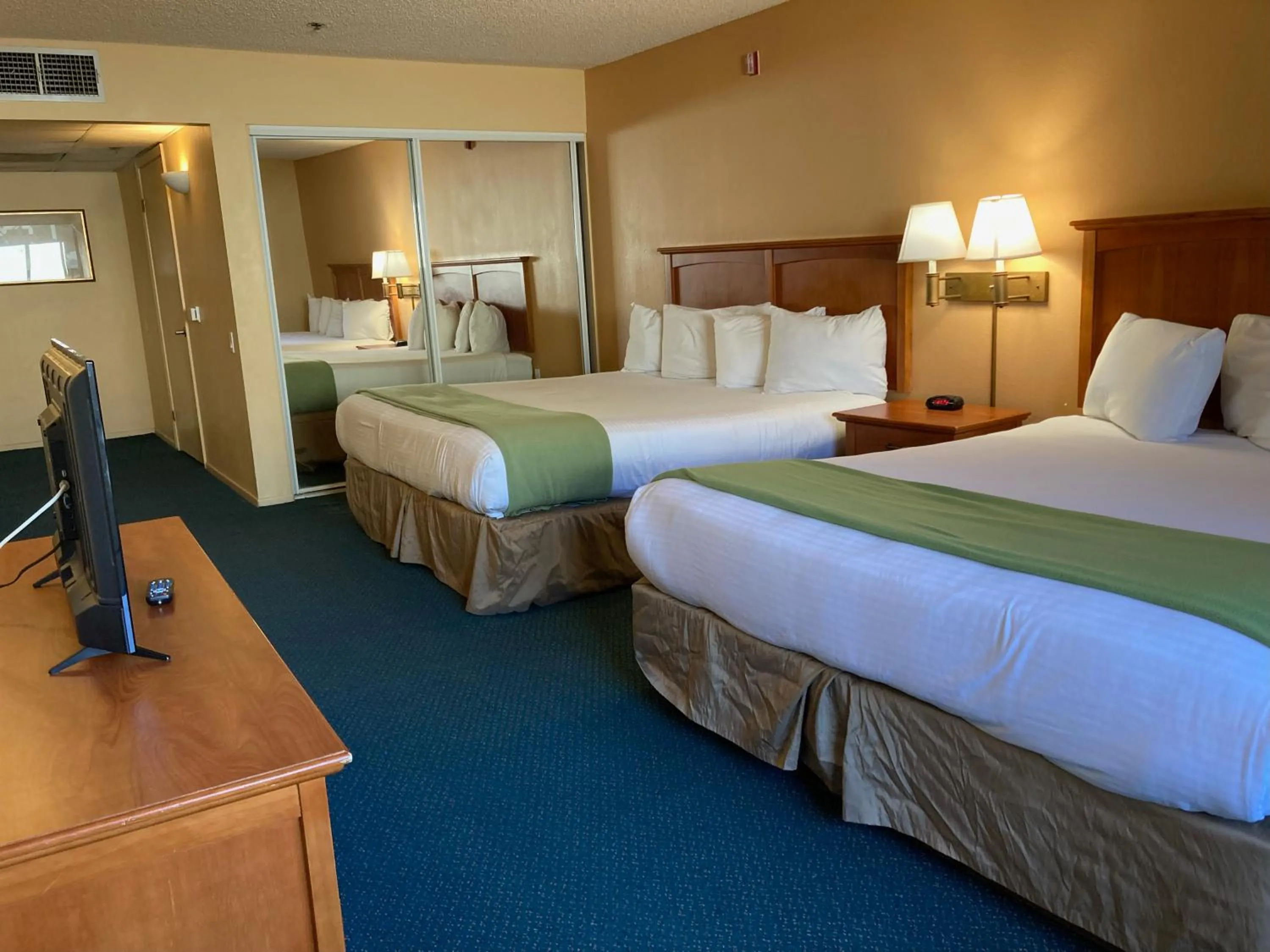 Bed in Miracle Springs Resort and Spa