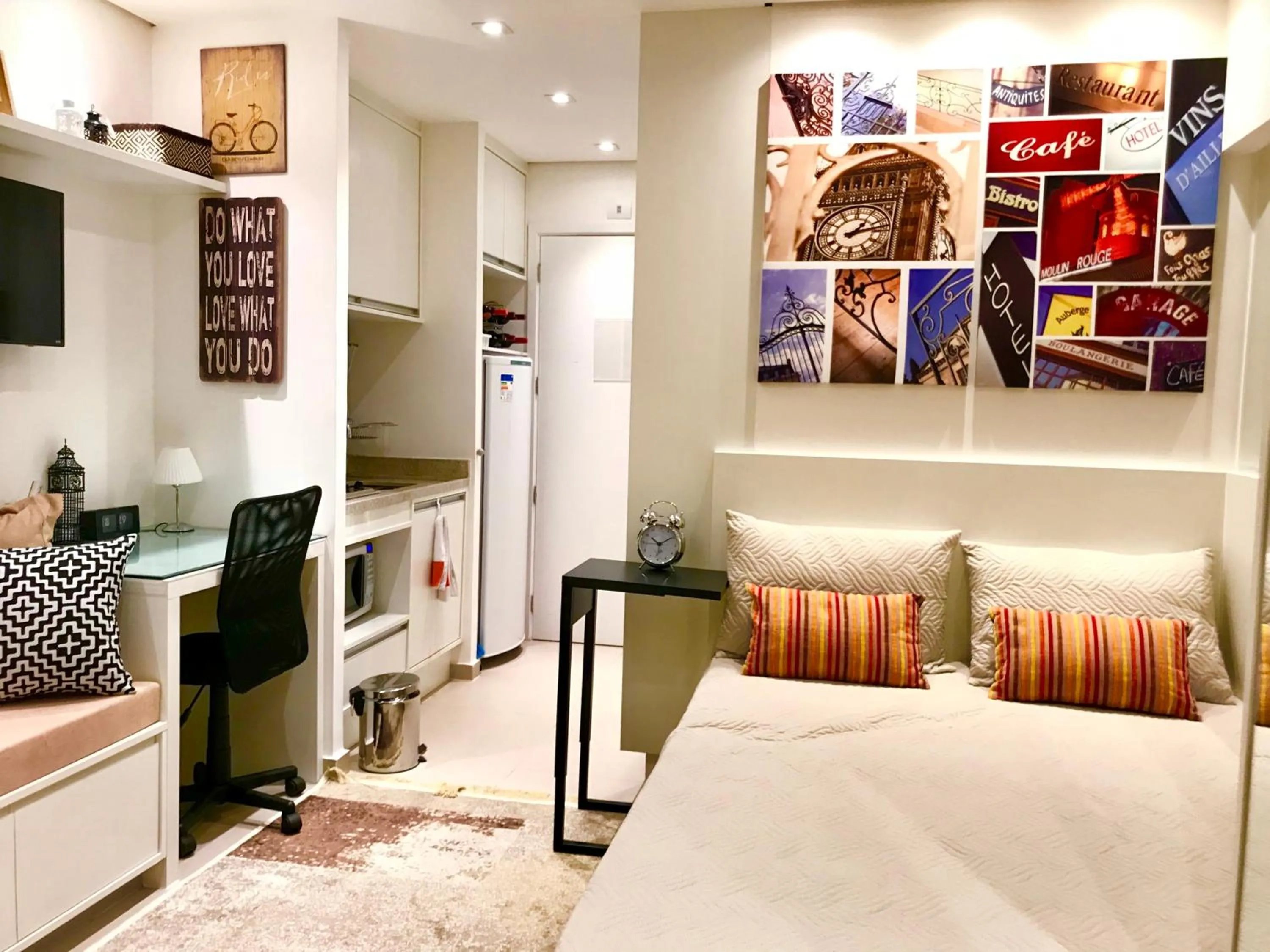 Bedroom, Bed in Studio Augusta