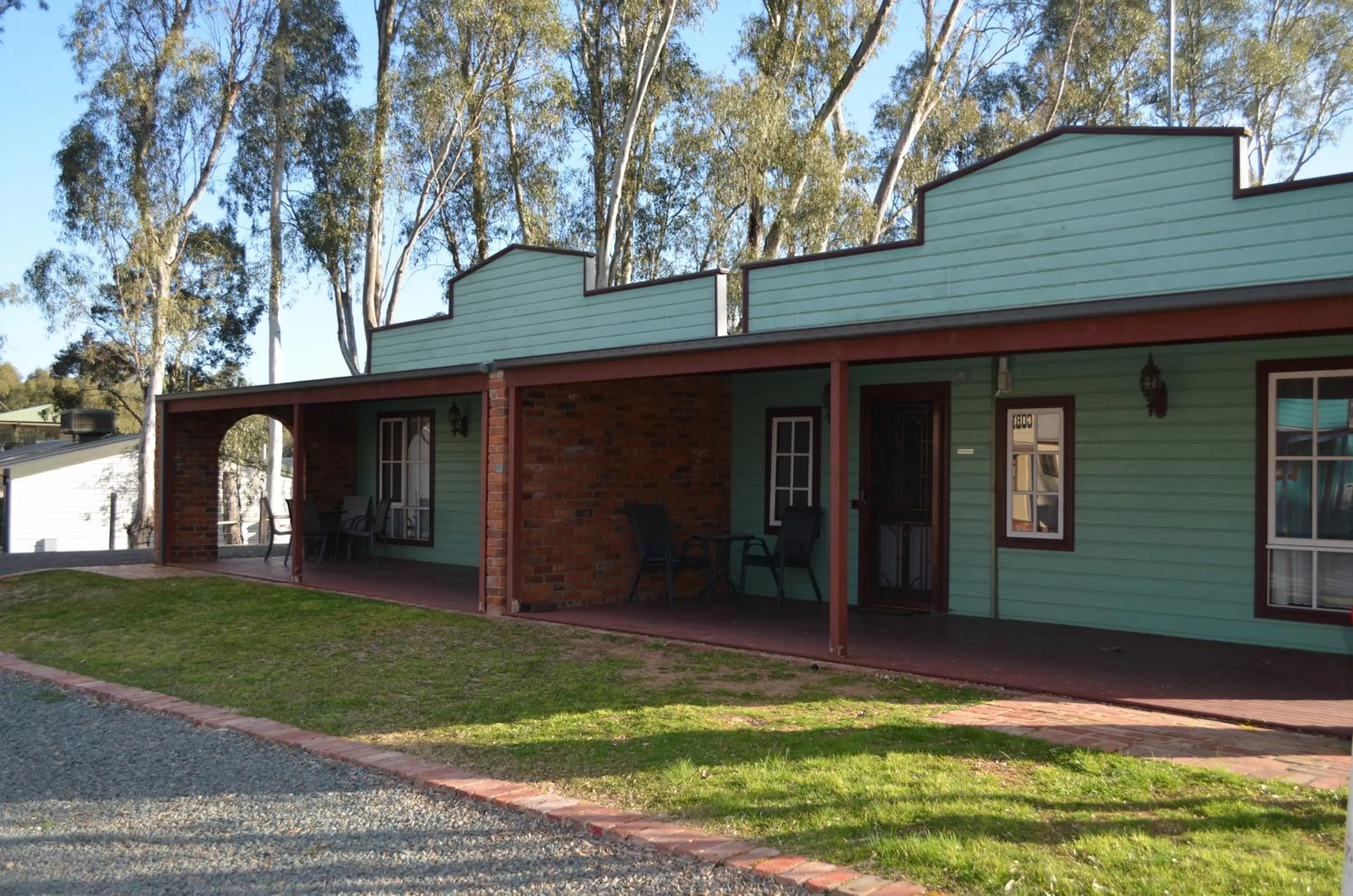 Balcony/Terrace in Tasman Holiday Parks - Merool on the Murray