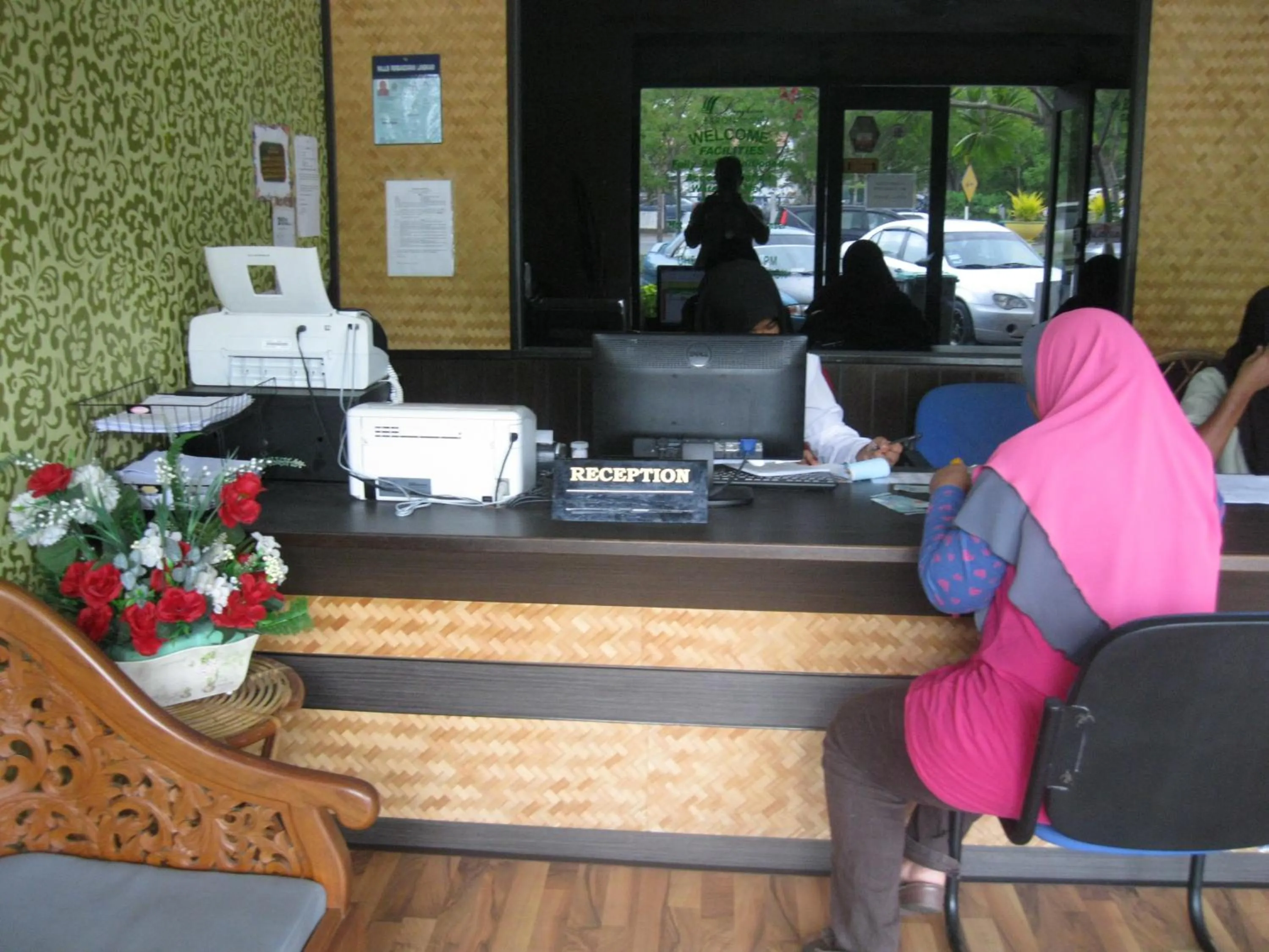 Lobby or reception in 1 Baron Motel