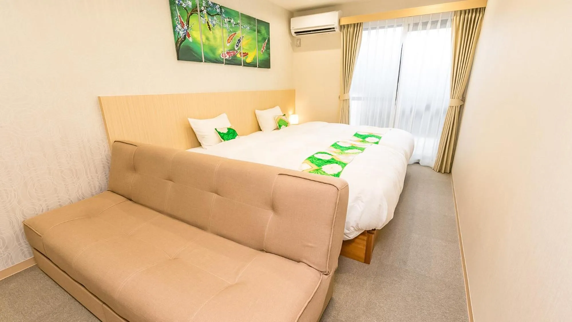 Bed in Stay SAKURA Kyoto Nijo Rikyu