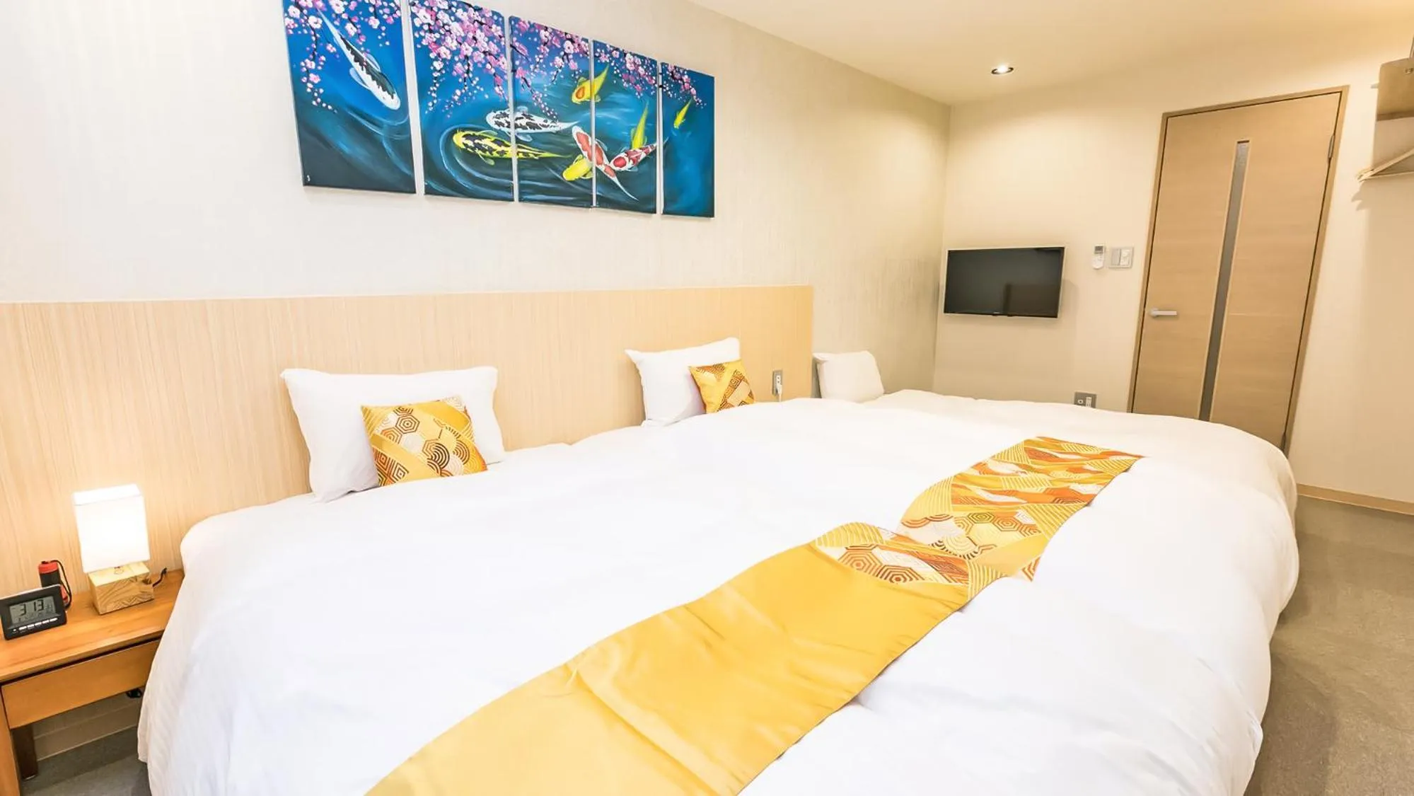 Bed in Stay SAKURA Kyoto Nijo Rikyu