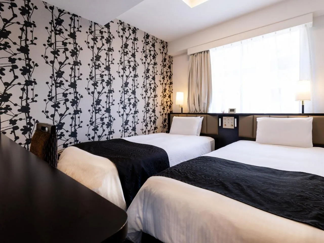 Bed in APA Hotel Nagasaki Ekimae