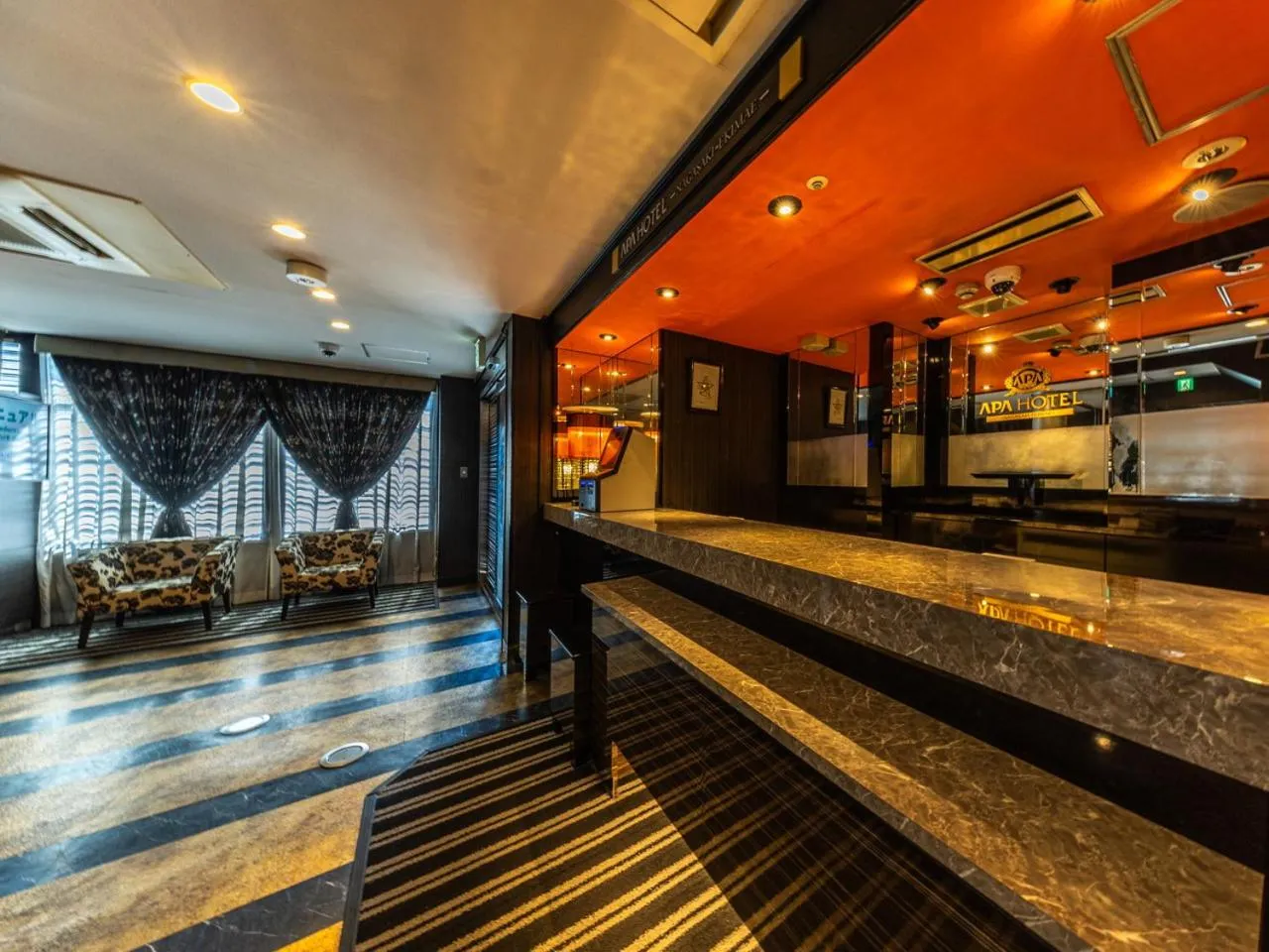 Lobby or reception in APA Hotel Nagasaki Ekimae