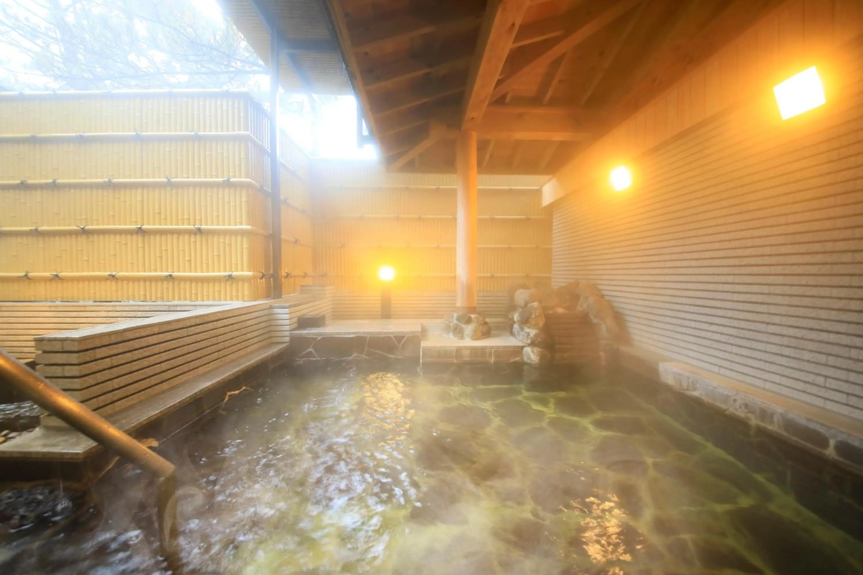 Hot Spring Bath in Oarai Park Hotel