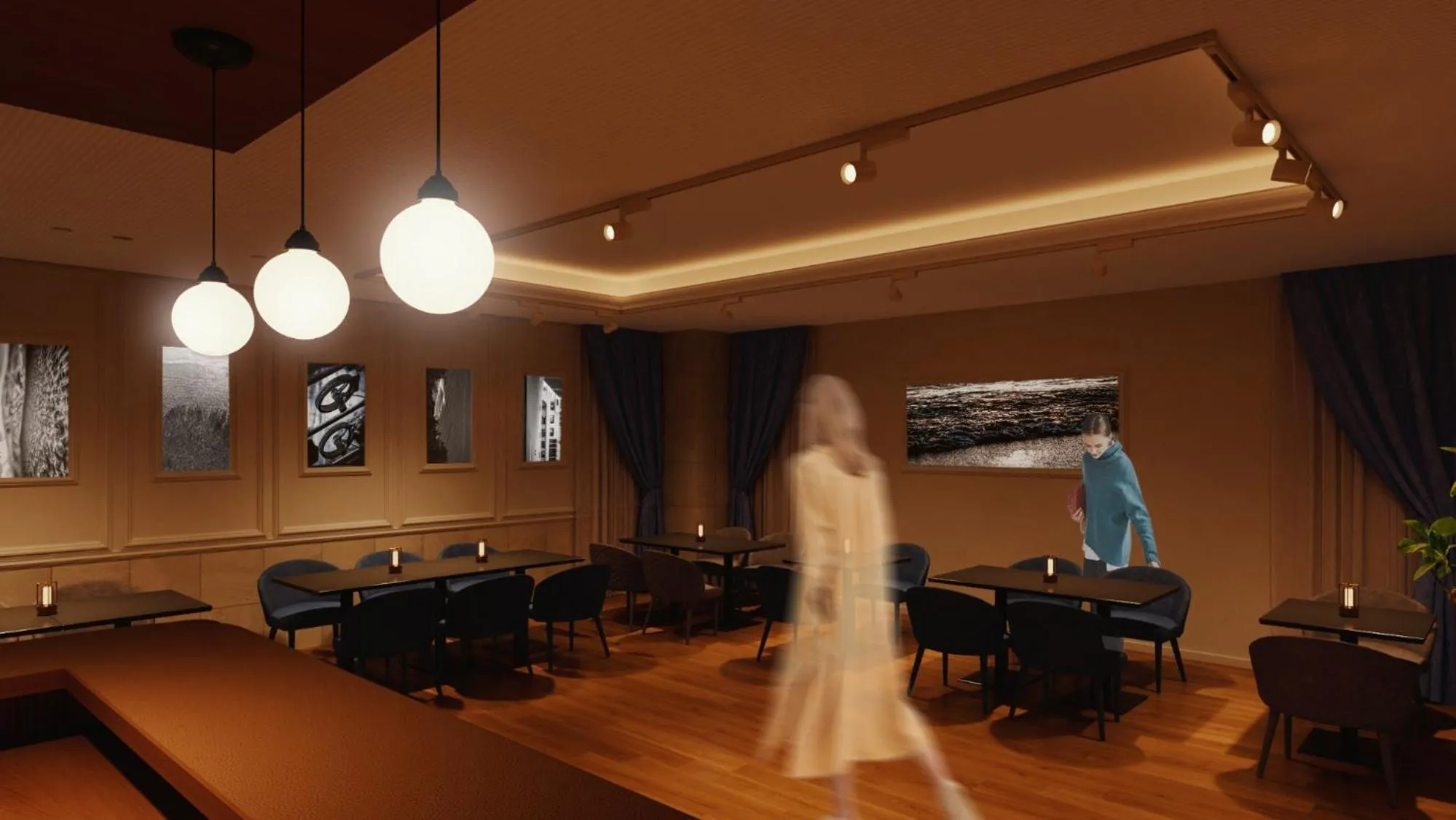 Restaurant/places to eat in Oarai Park Hotel