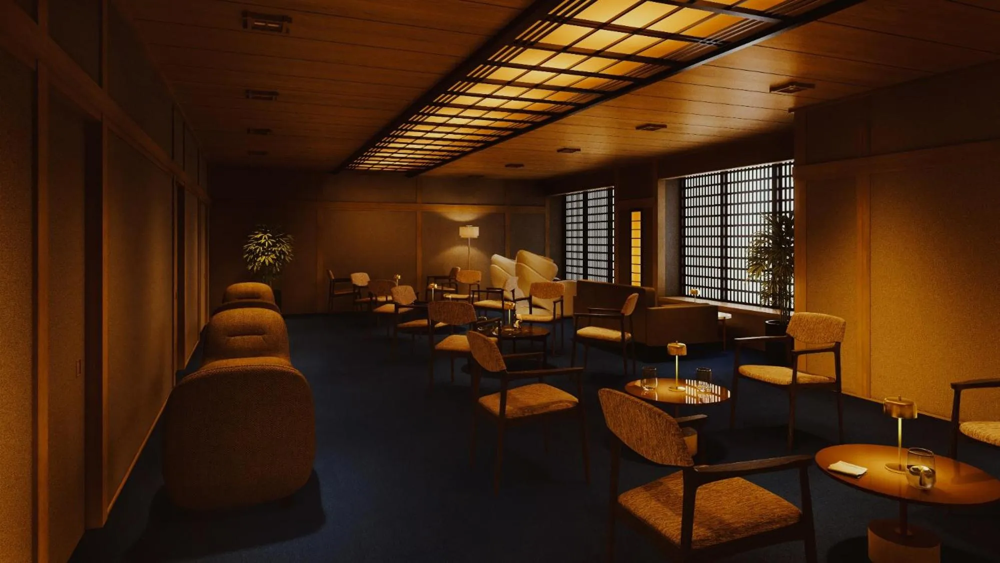 Lobby or reception in Oarai Park Hotel