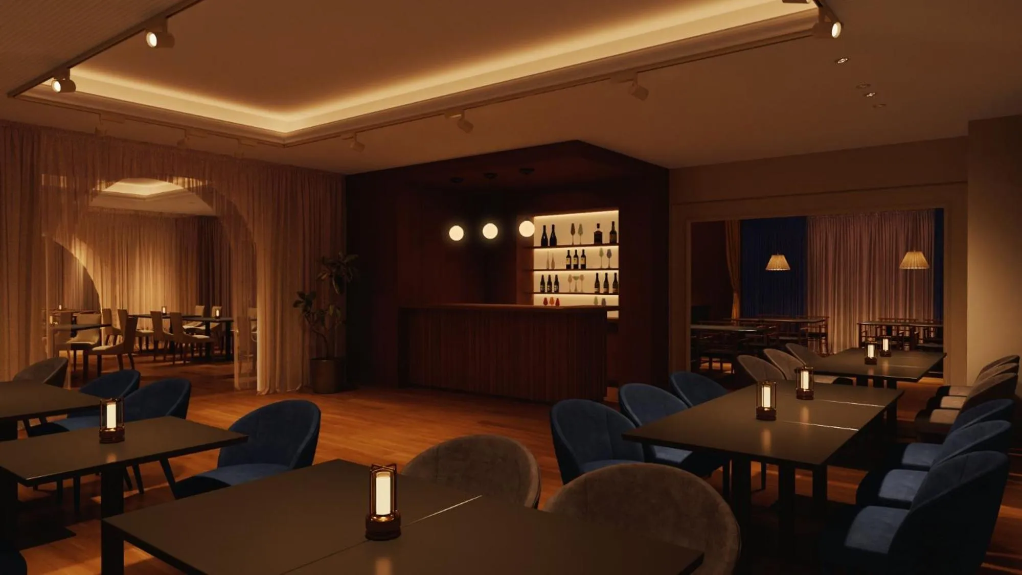 Restaurant/places to eat in Oarai Park Hotel