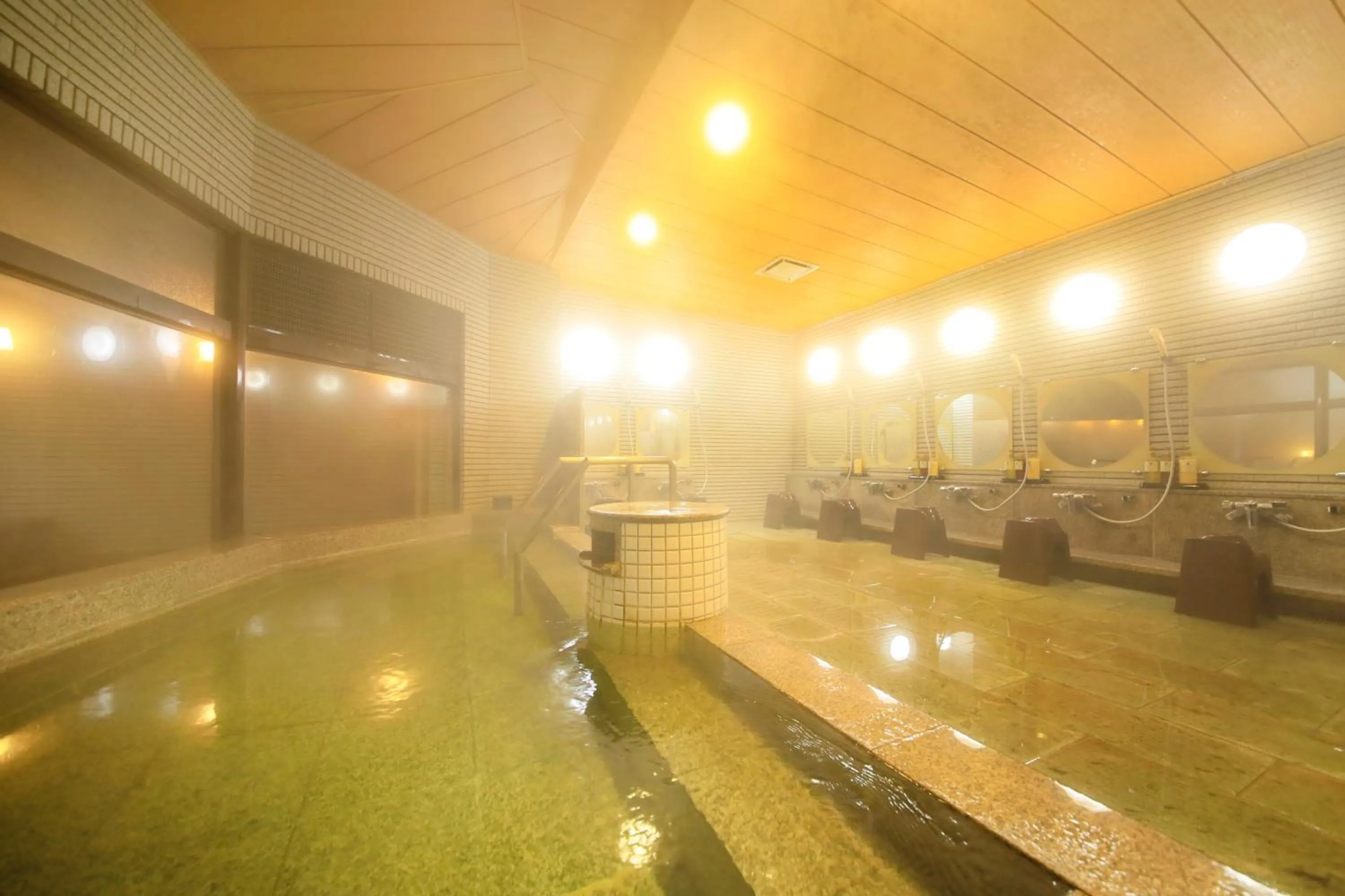 Hot Spring Bath in Oarai Park Hotel