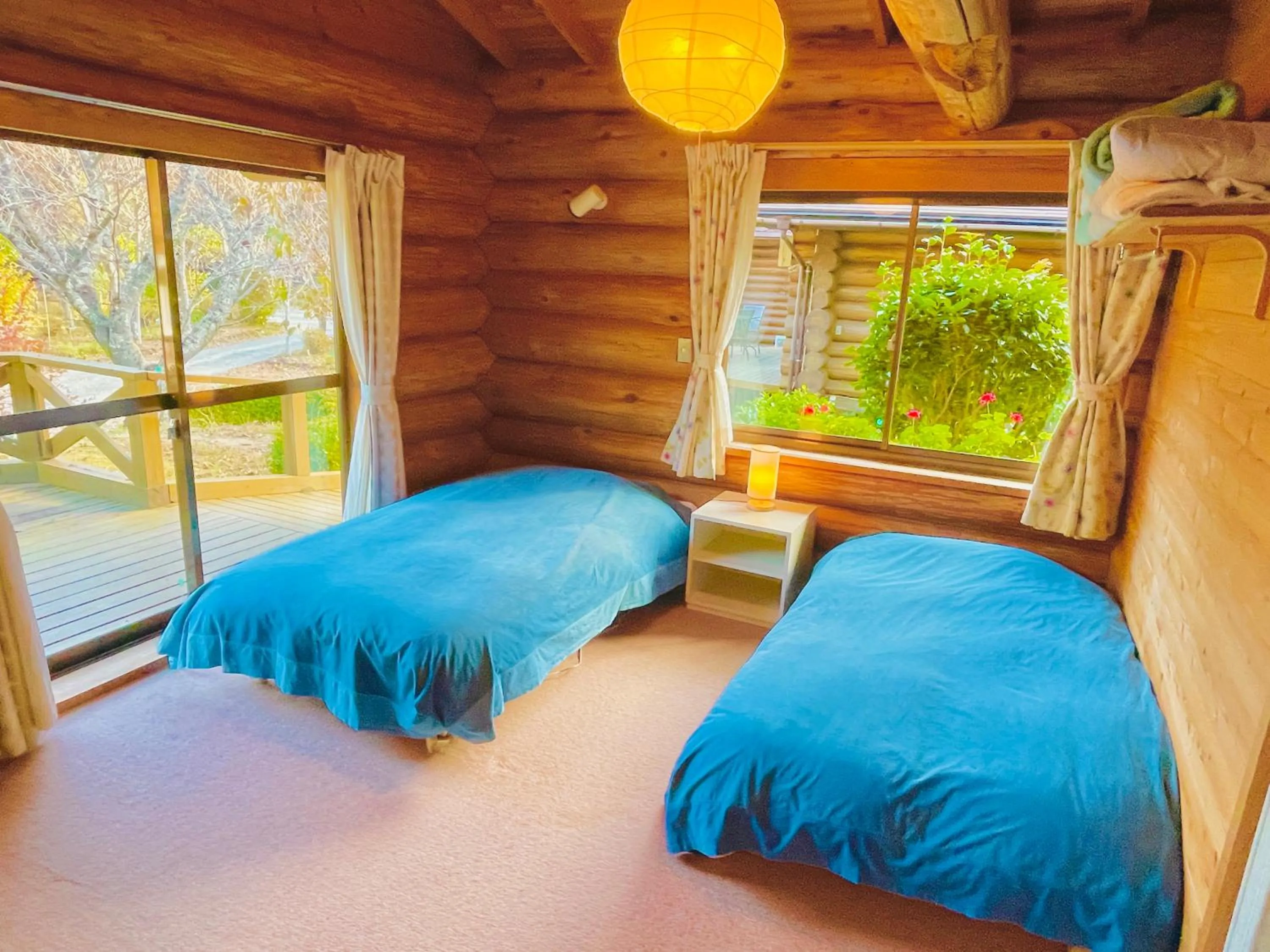 Bed in Pension Shishikui