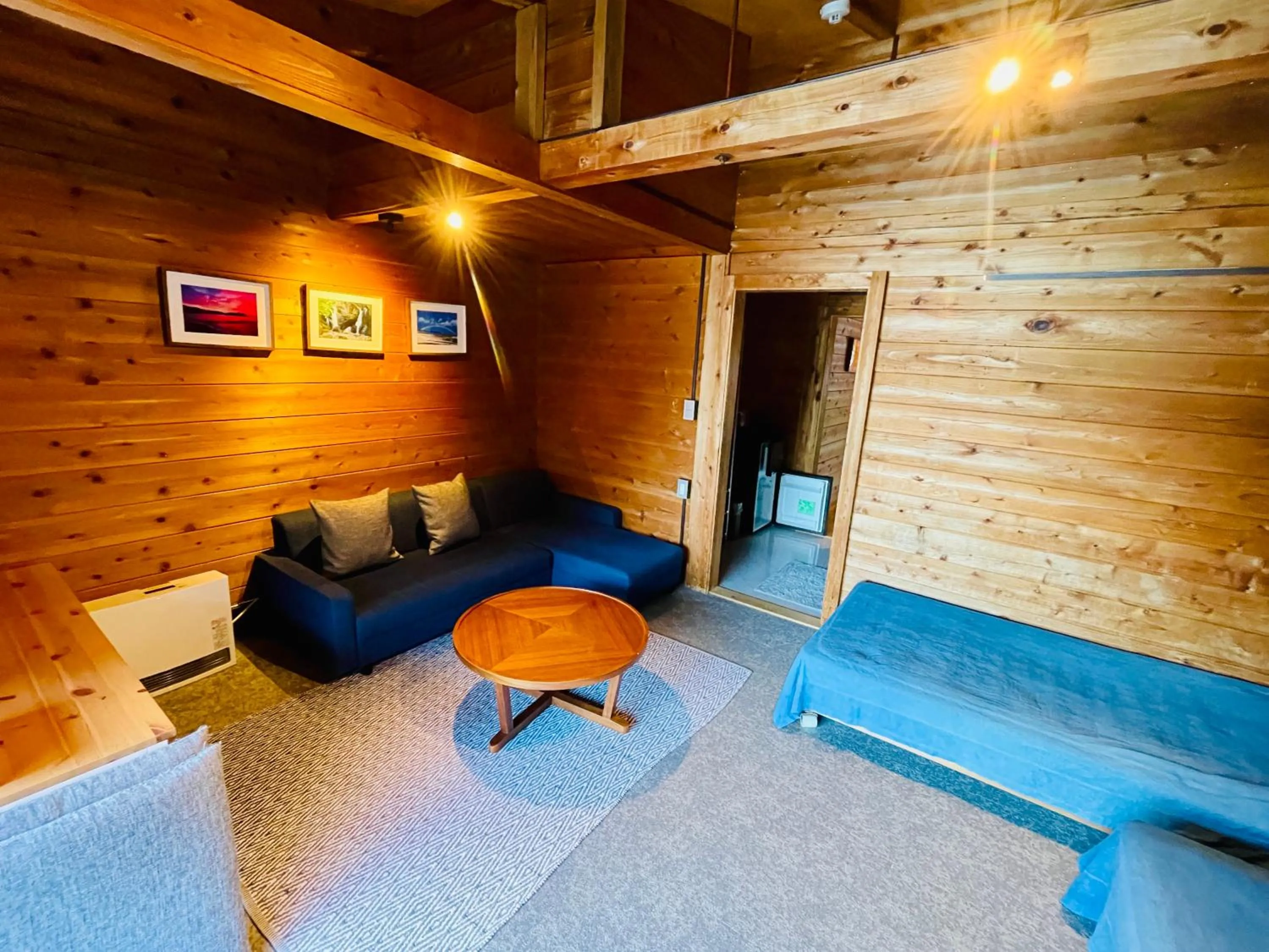 Bed in Pension Shishikui