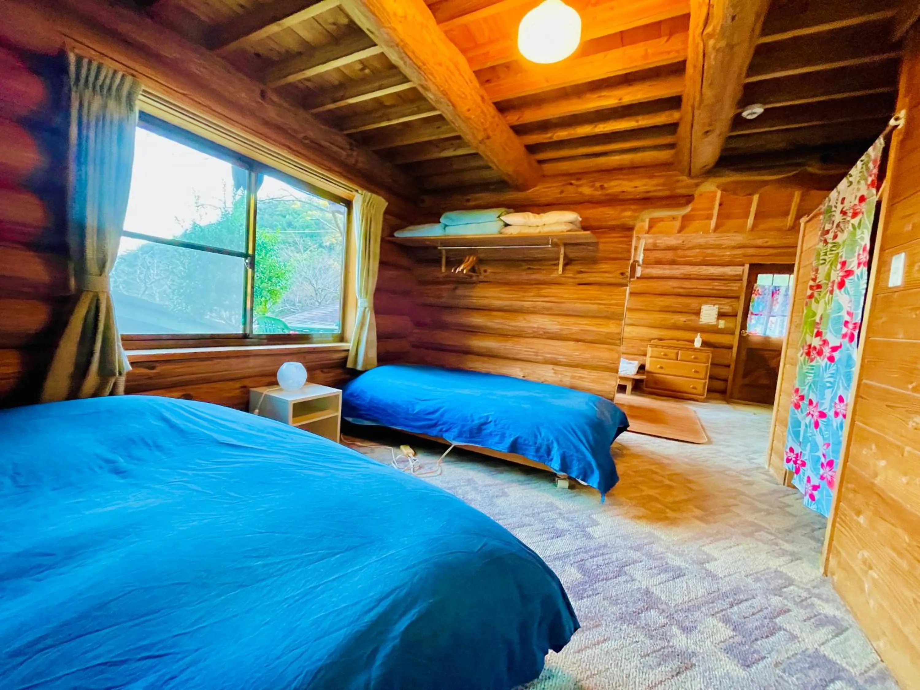 Bed in Pension Shishikui