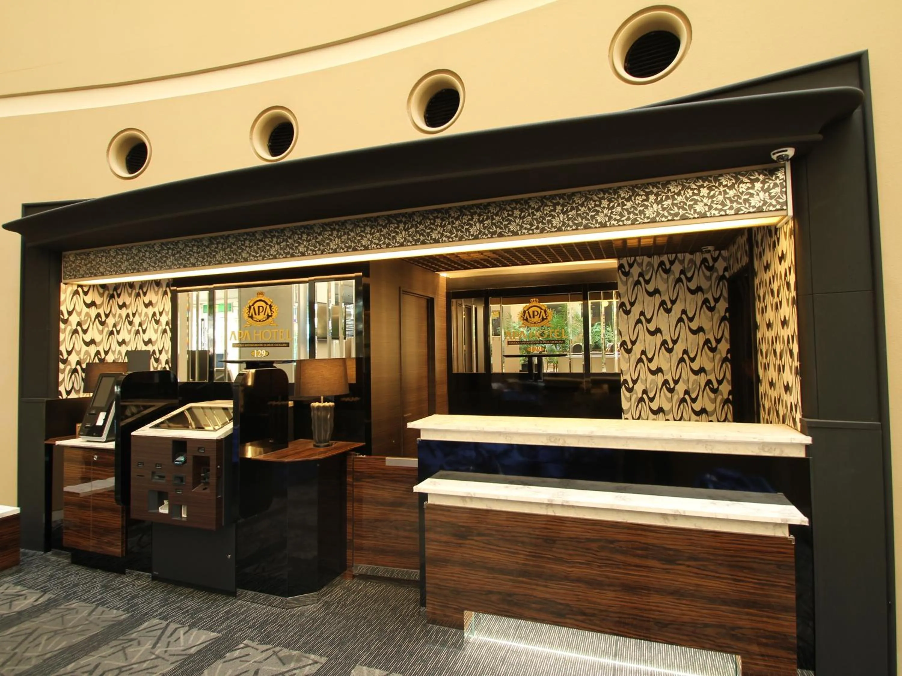 Lobby or reception in APA Hotel Fukuoka Watanabedori Ekimae EXCELLENT