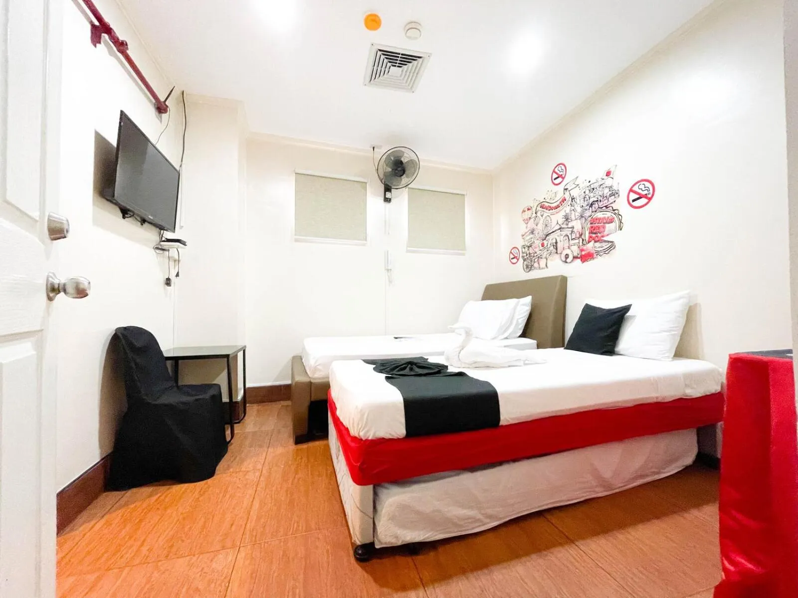 Bed in Chanel Paris Hotel powered by Cocotel