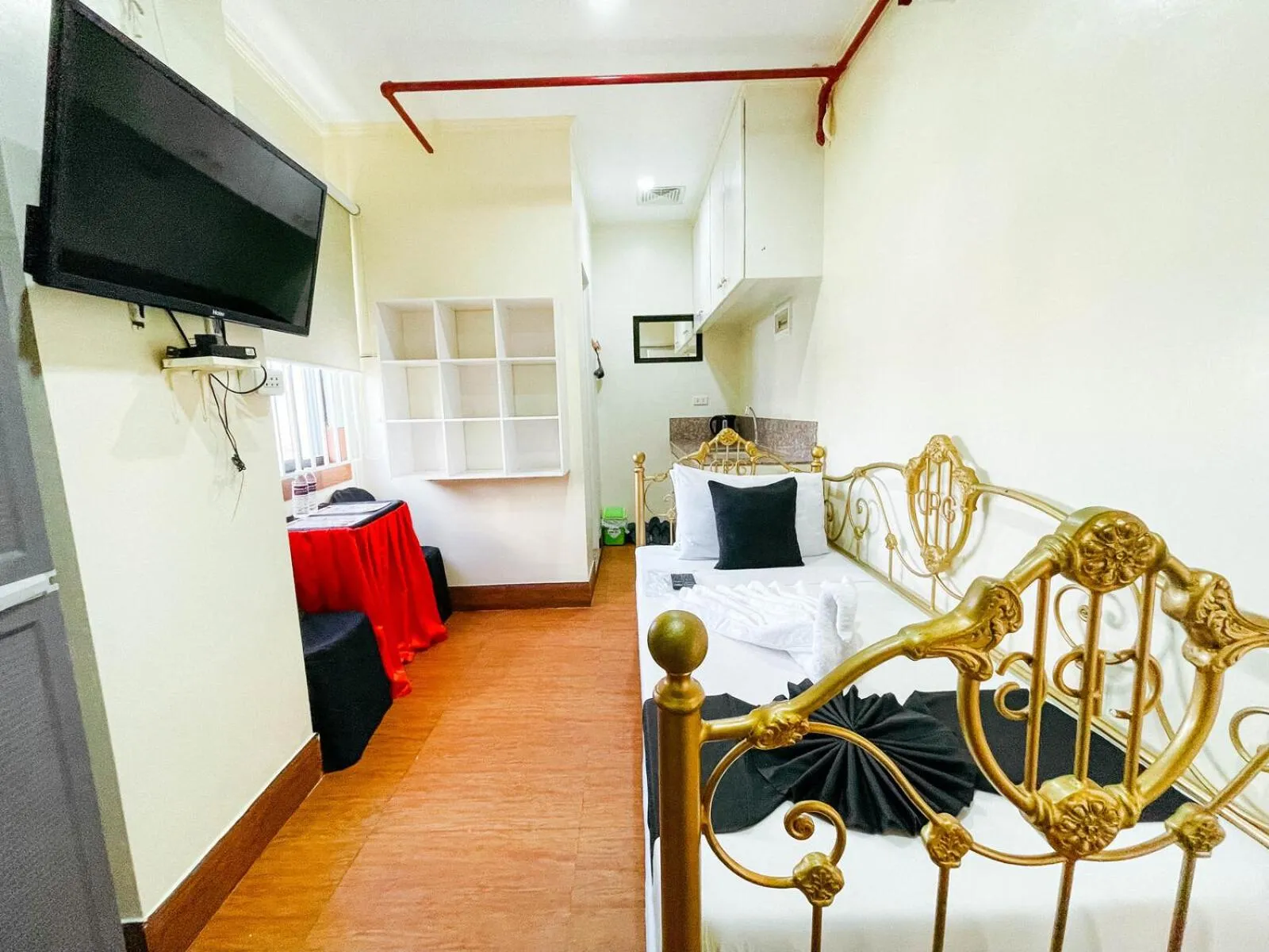 Bed in Chanel Paris Hotel powered by Cocotel