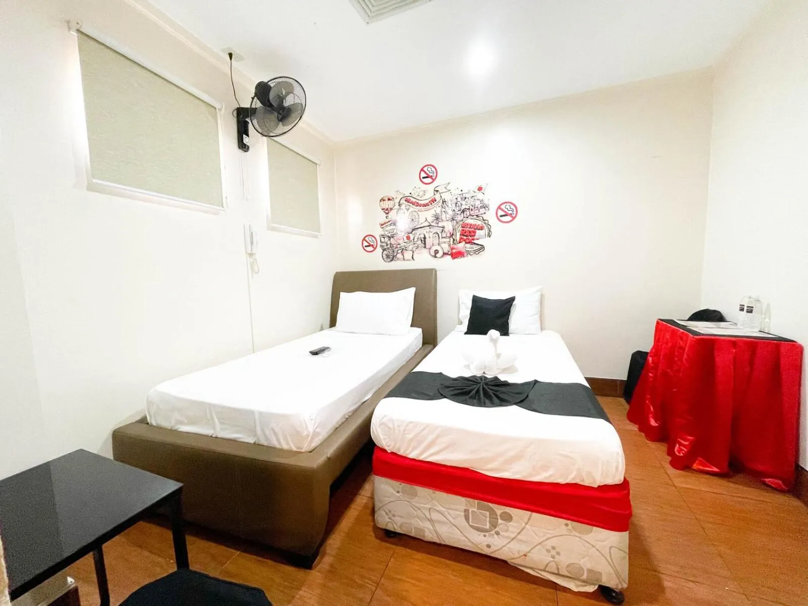 Bed in Chanel Paris Hotel powered by Cocotel