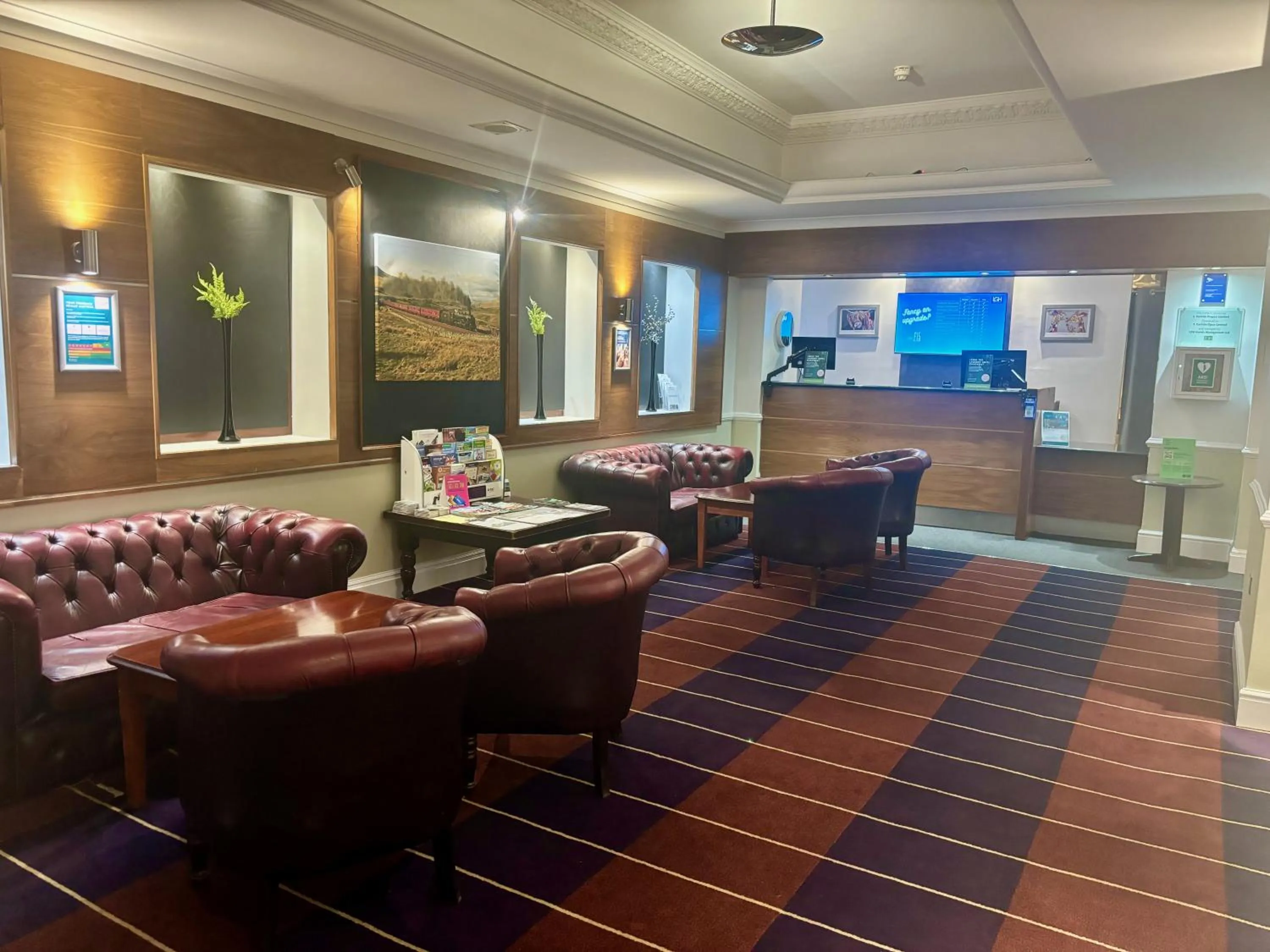 Lobby or reception in Carlisle Station Hotel, Sure Hotel Collection by BW