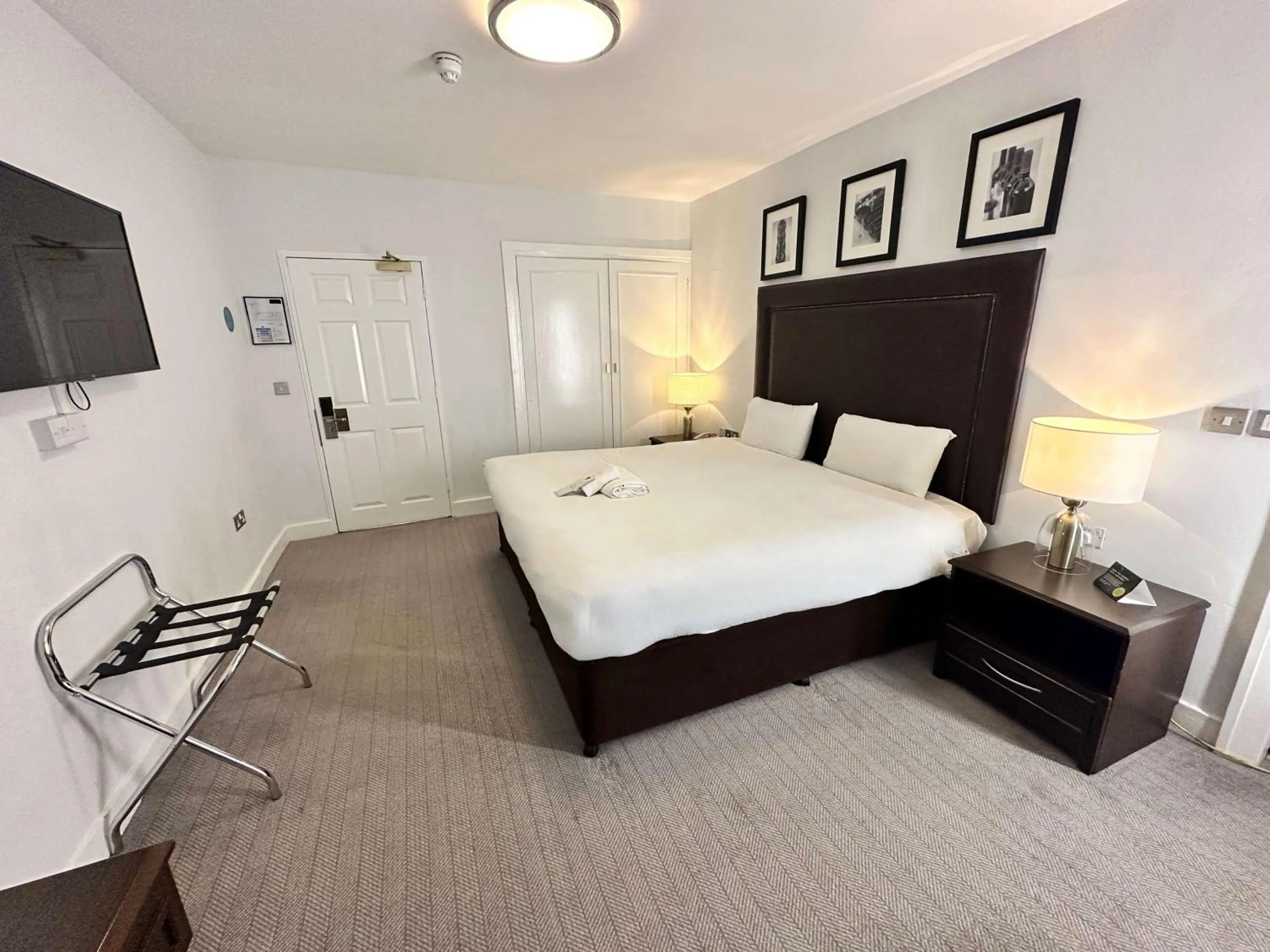 Bedroom, Bed in Carlisle Station Hotel, Sure Hotel Collection by BW