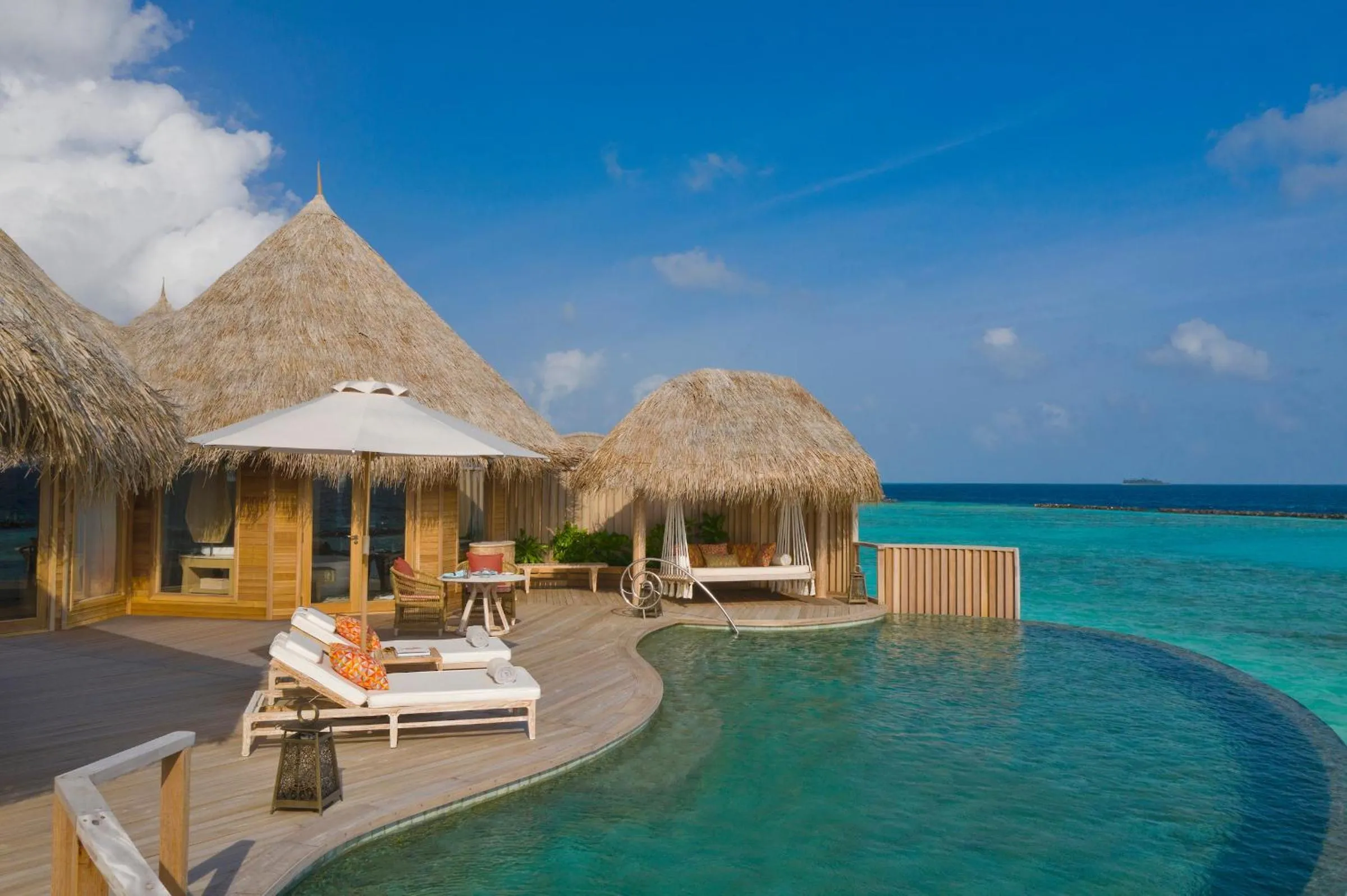 Swimming pool in The Nautilus Maldives