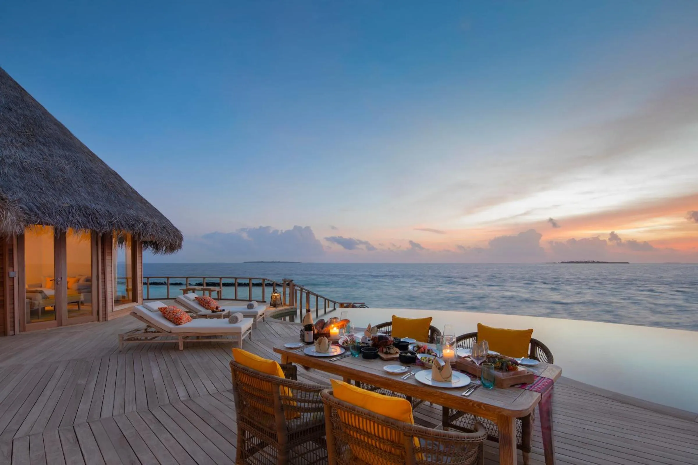 Dinner in The Nautilus Maldives