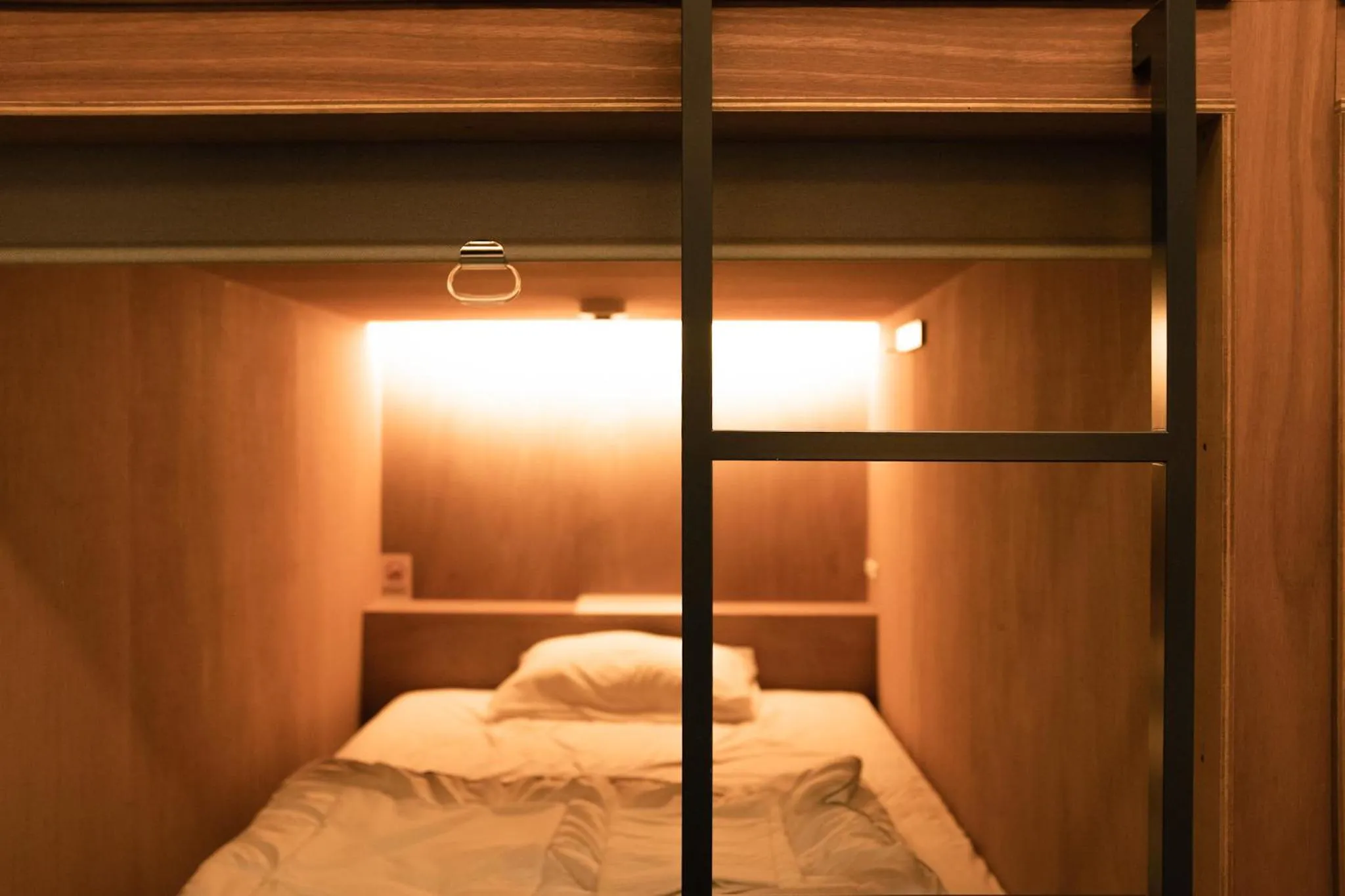 Bed in Guesthouse Sunline Beppu