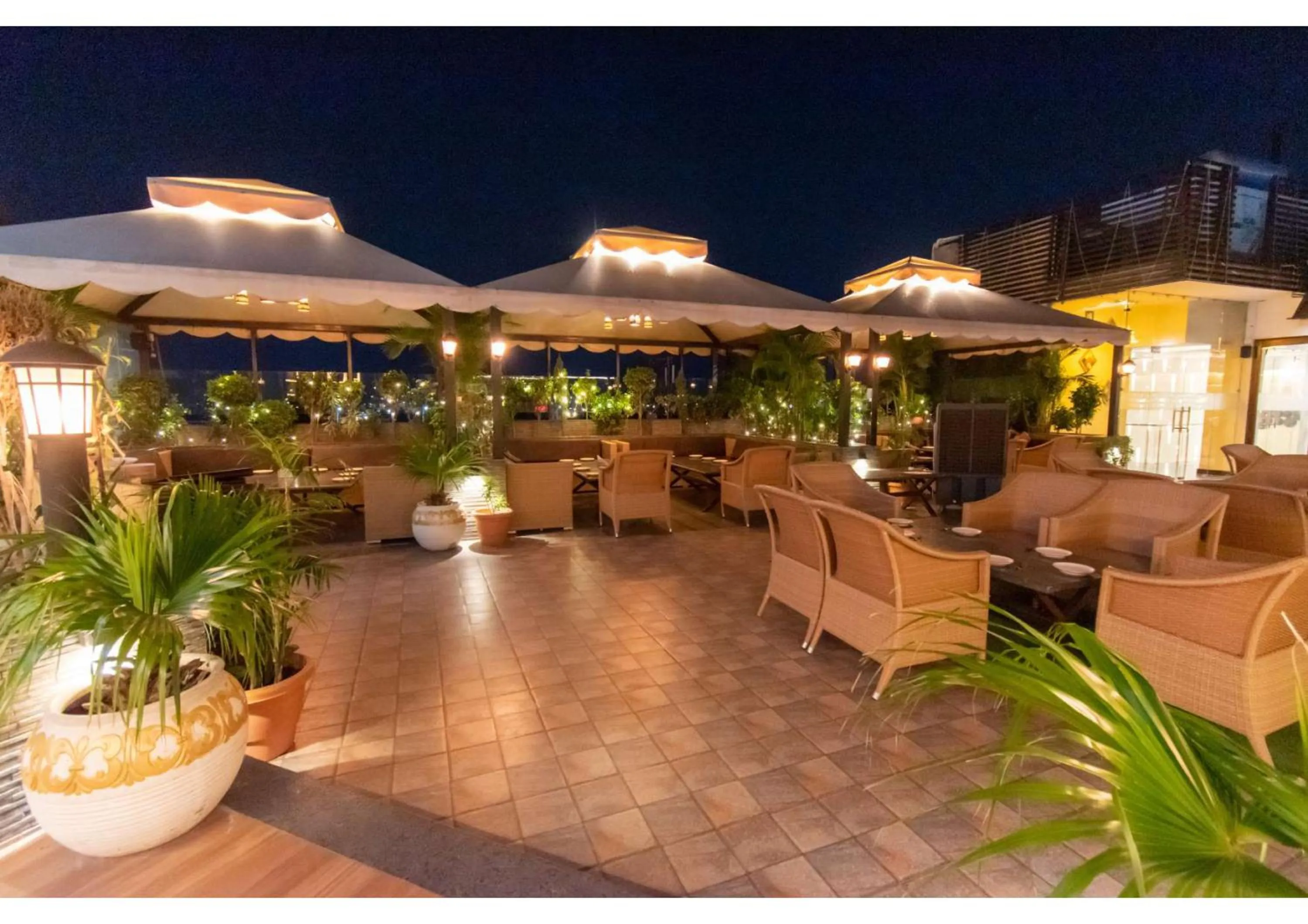 Patio in The Grand Ambassador