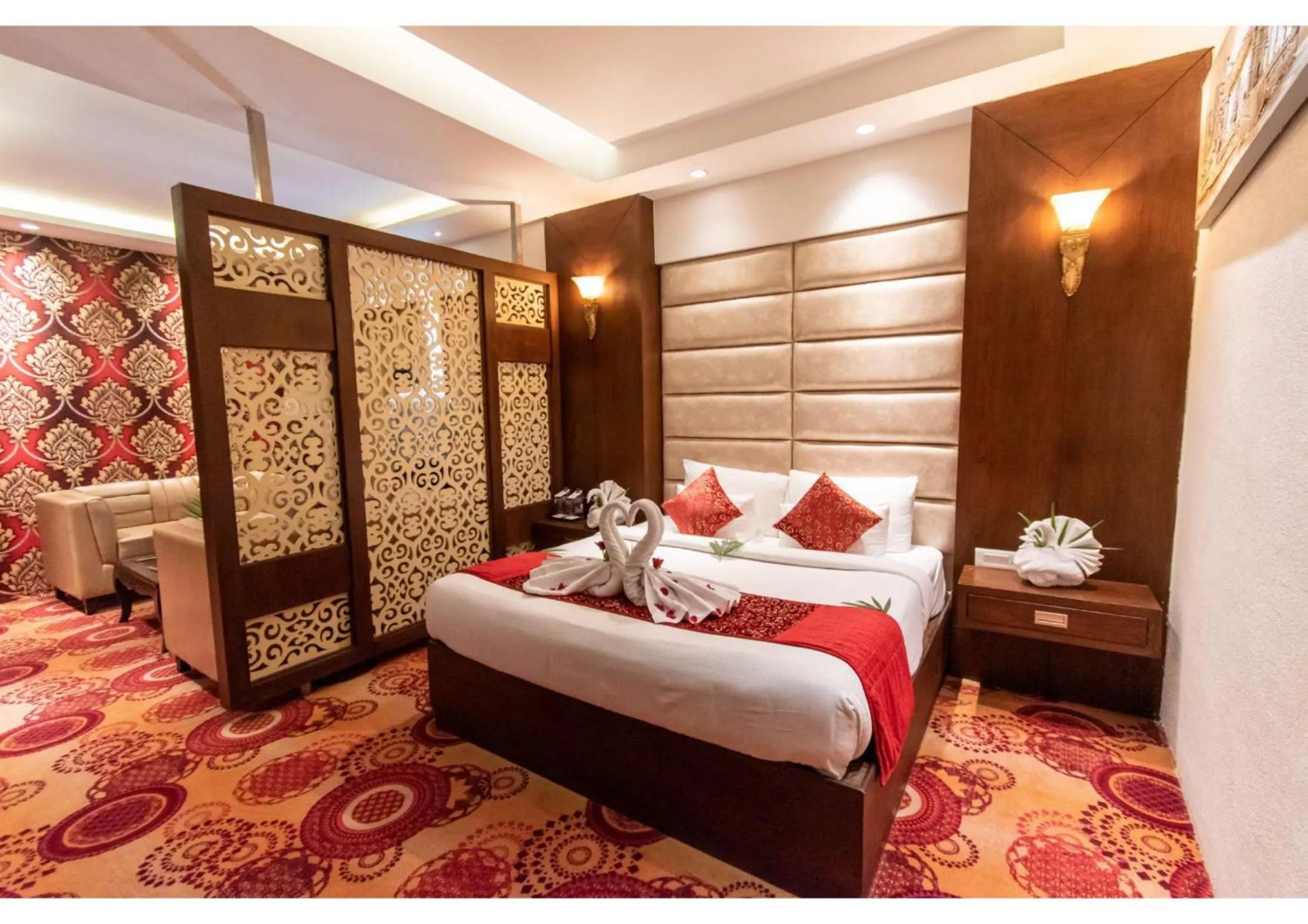 Bed in The Grand Ambassador