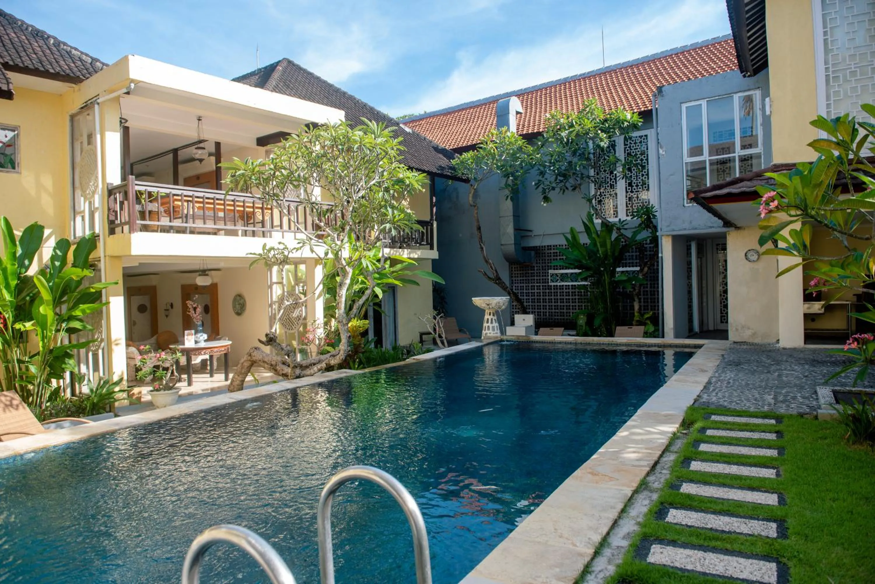 Swimming pool in Abian Biu Mansion