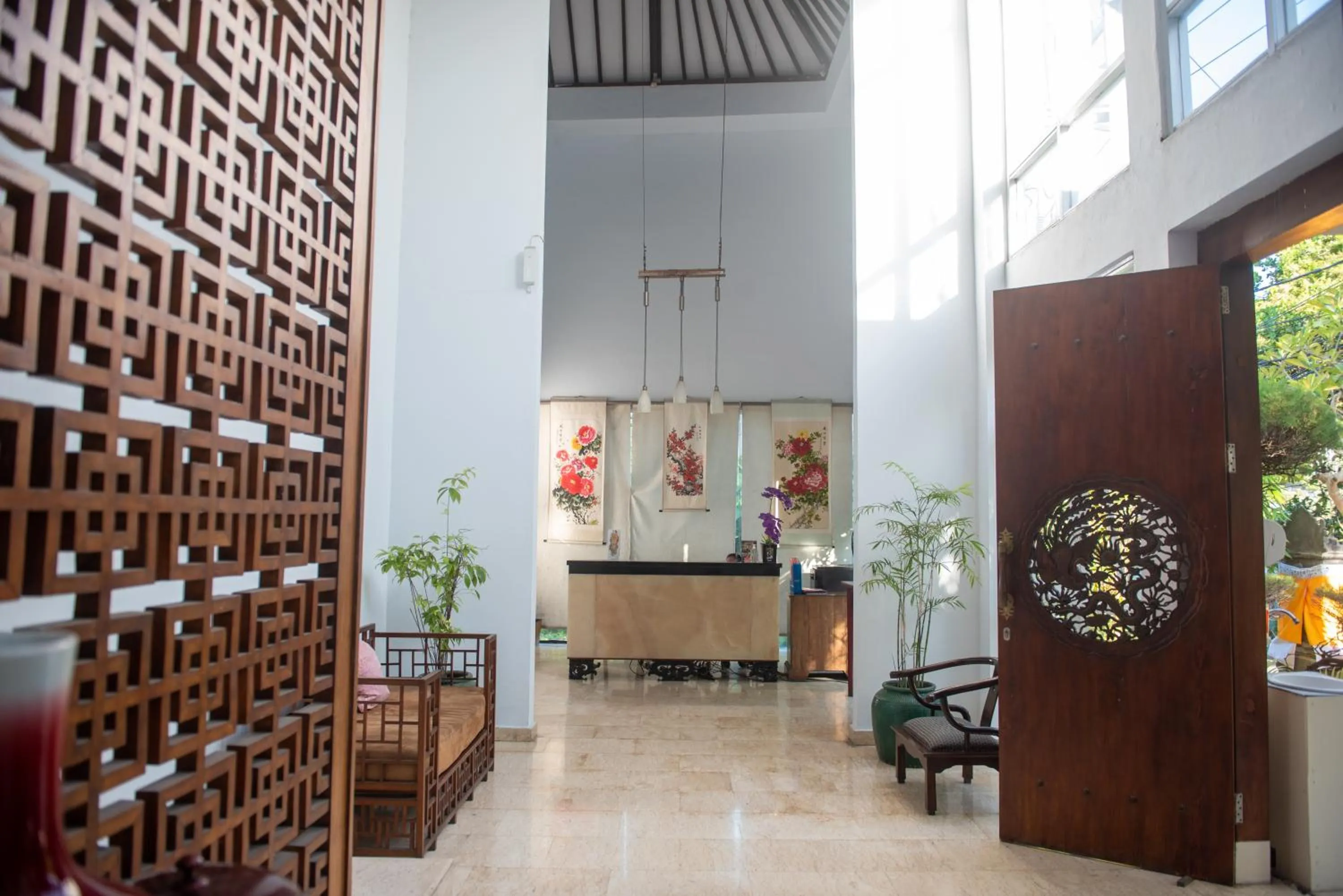 Lobby or reception in Abian Biu Mansion