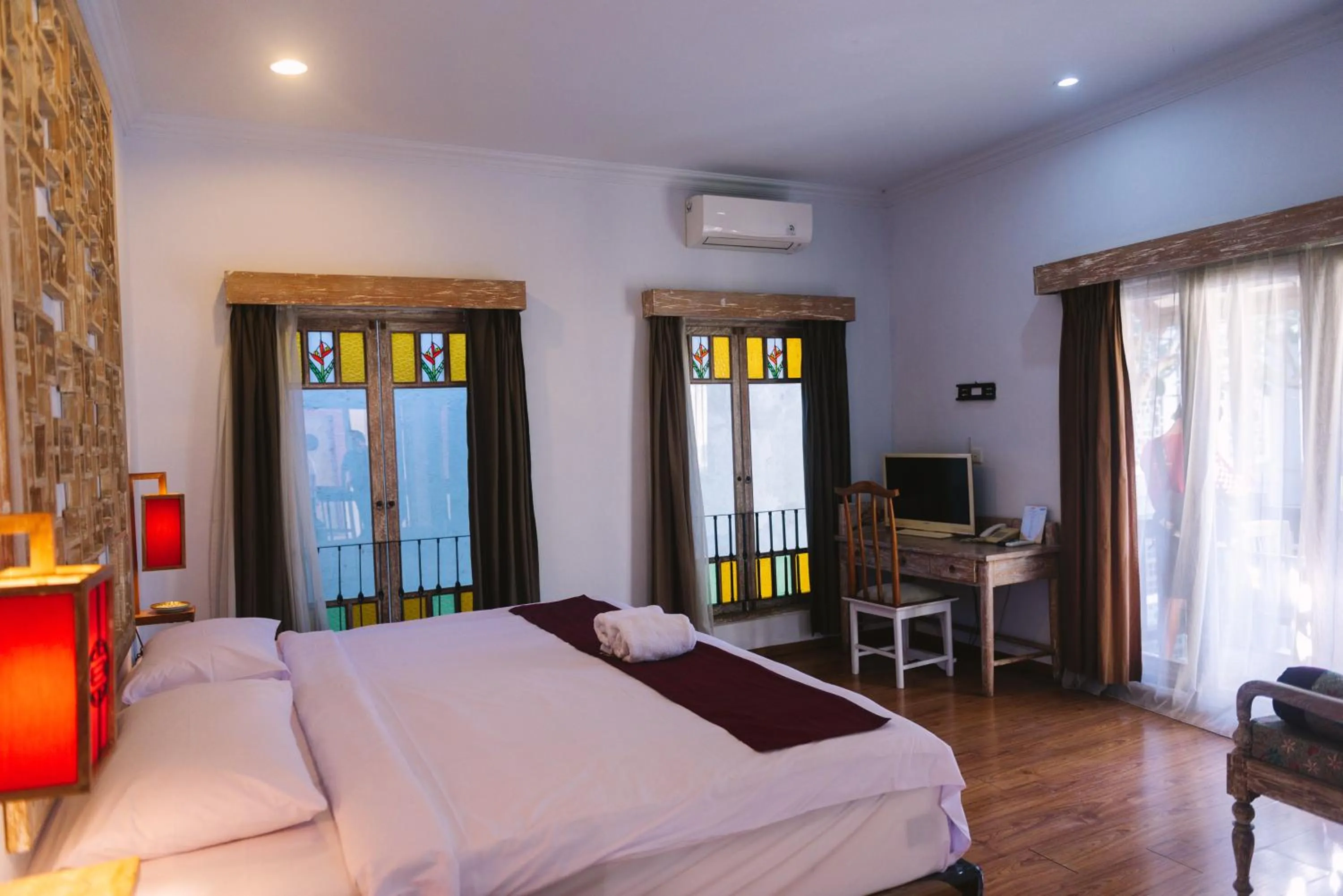 Bedroom, Bed in Abian Biu Mansion