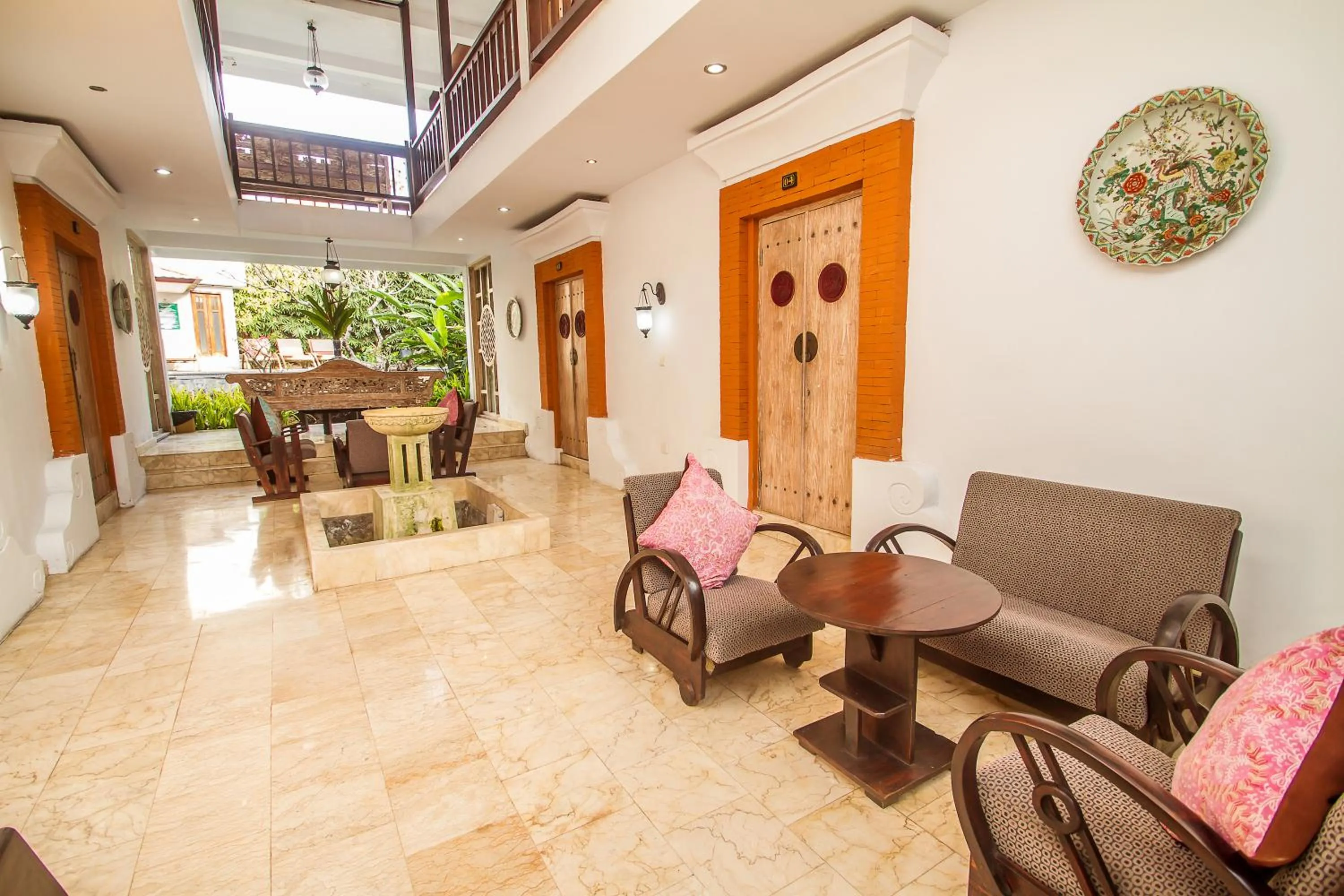 Patio in Abian Biu Mansion