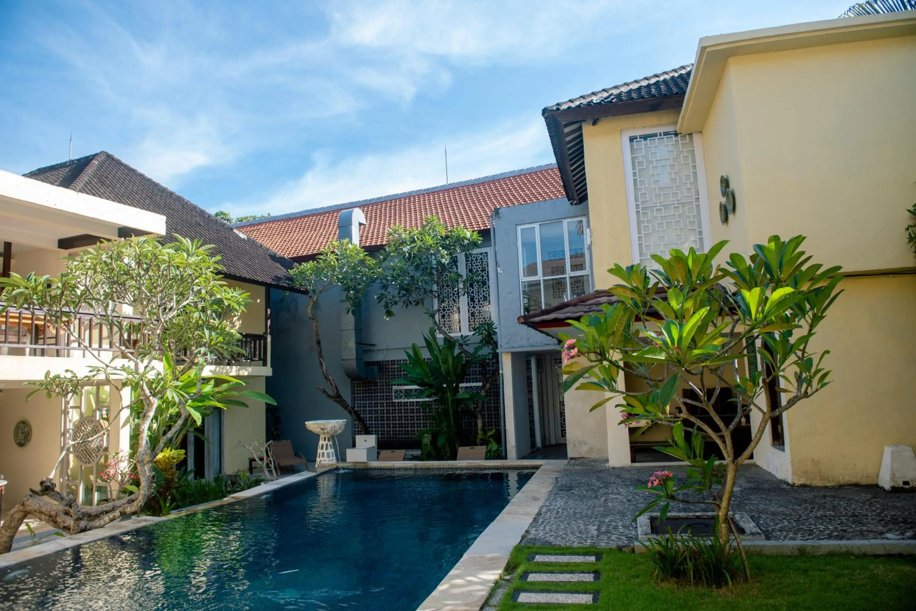 Swimming pool in Abian Biu Mansion