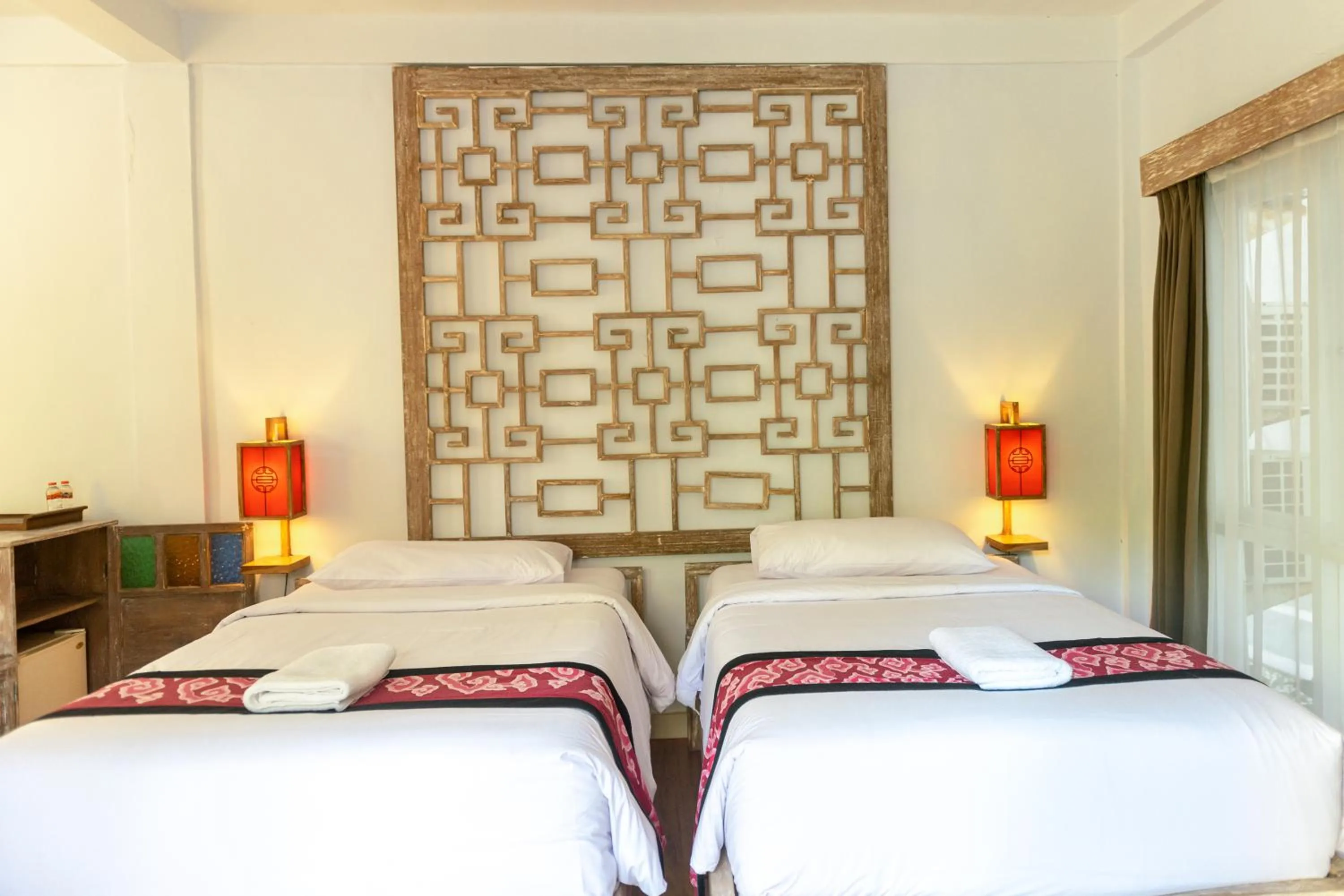 Bedroom, Bed in Abian Biu Mansion