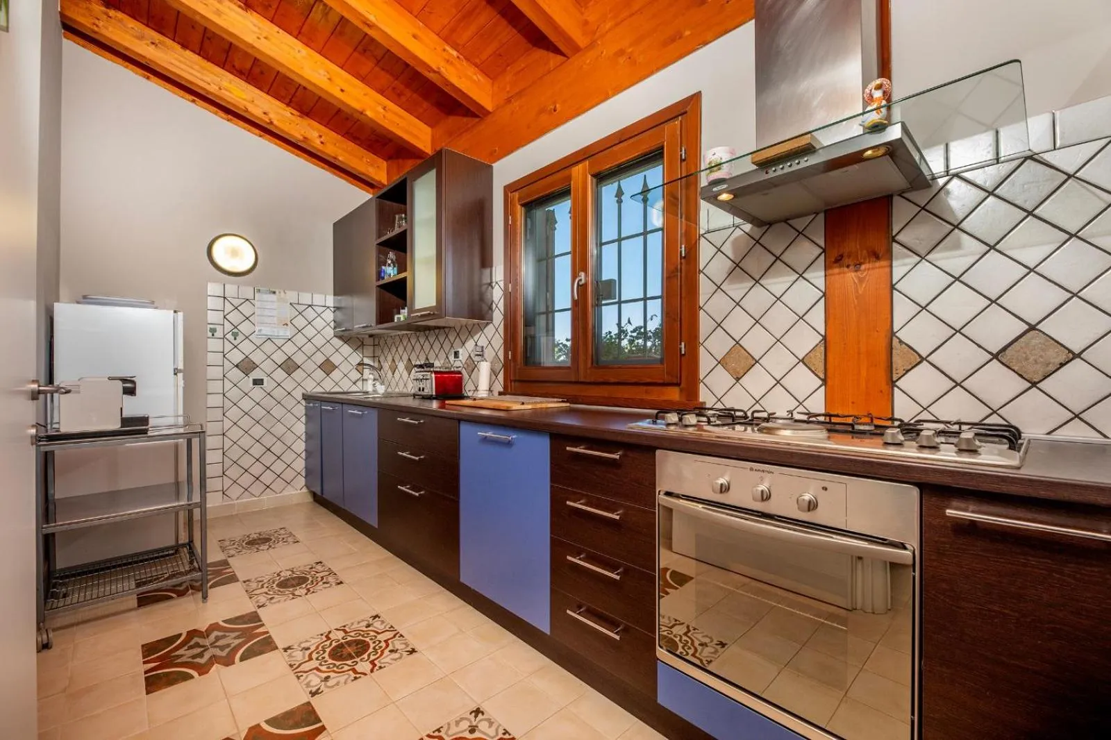 Kitchen or kitchenette in La collina delle fonti