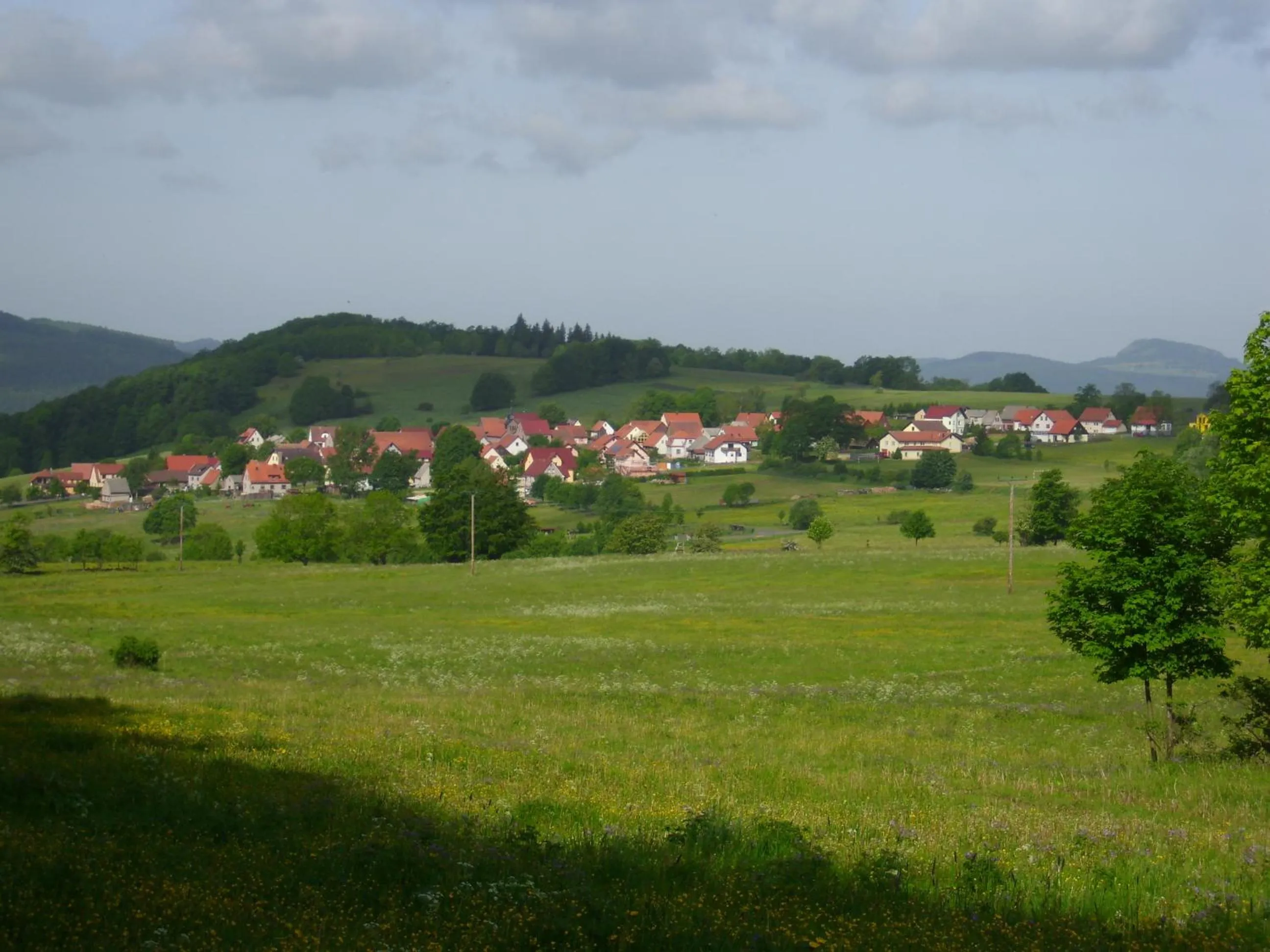 Area and facilities in Pension Dreiländereck