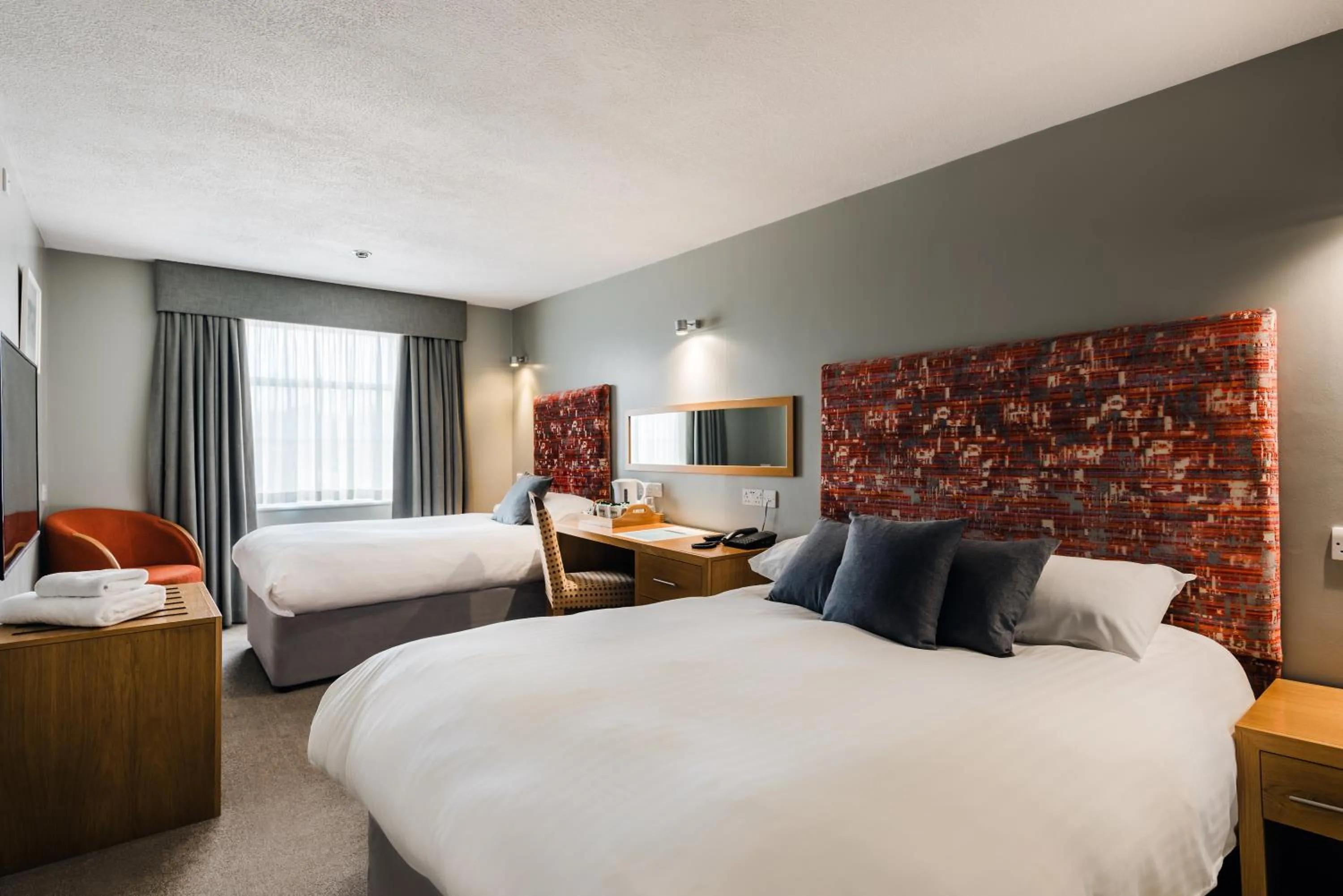 Bedroom, Bed in Mannings Hotel