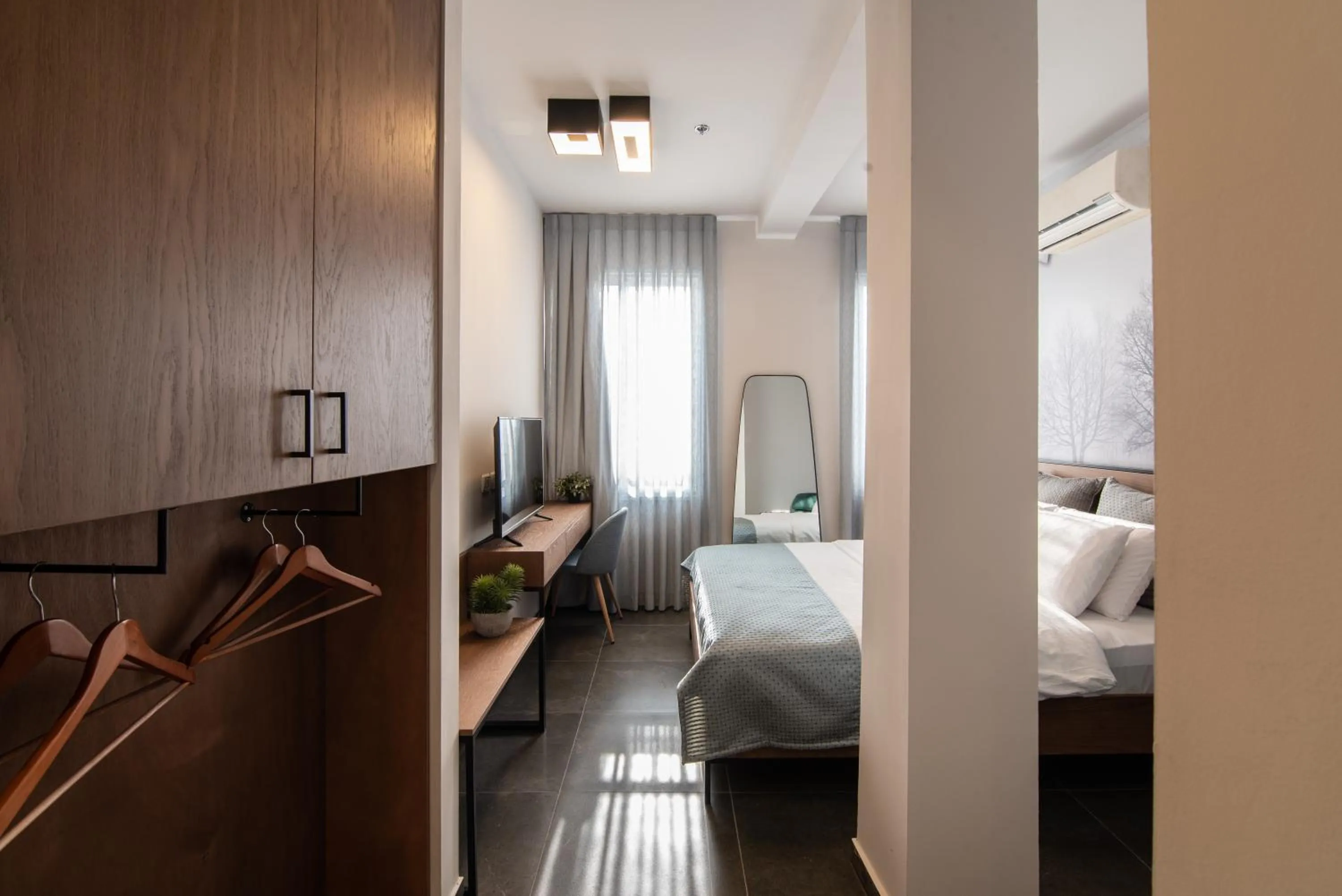 Decorative detail, Bed in 27Montefiore - Urban ApartHotel TLV